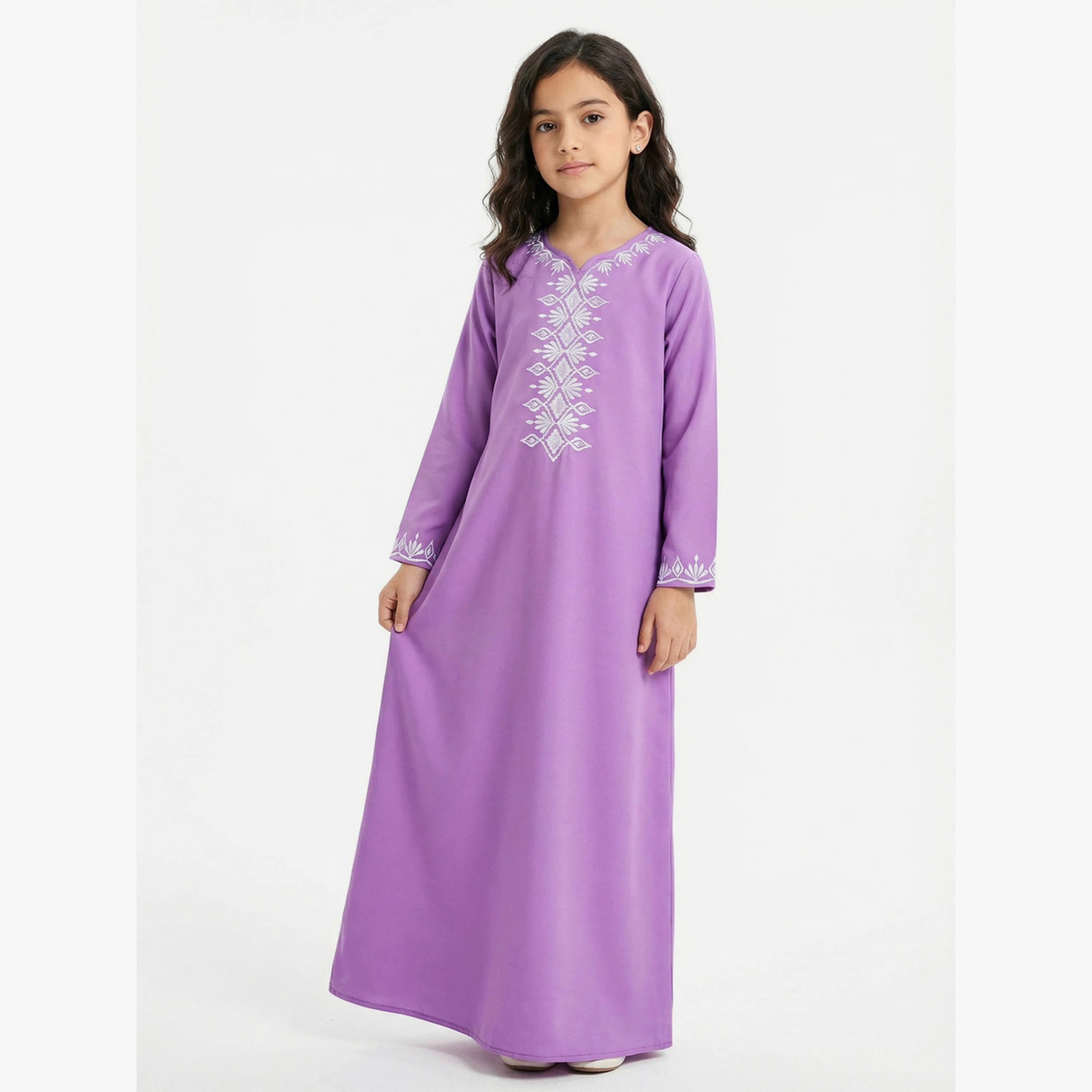 جلابية مطرزة للبنات-girls-clothing-dressesandjumpsuits-image-1