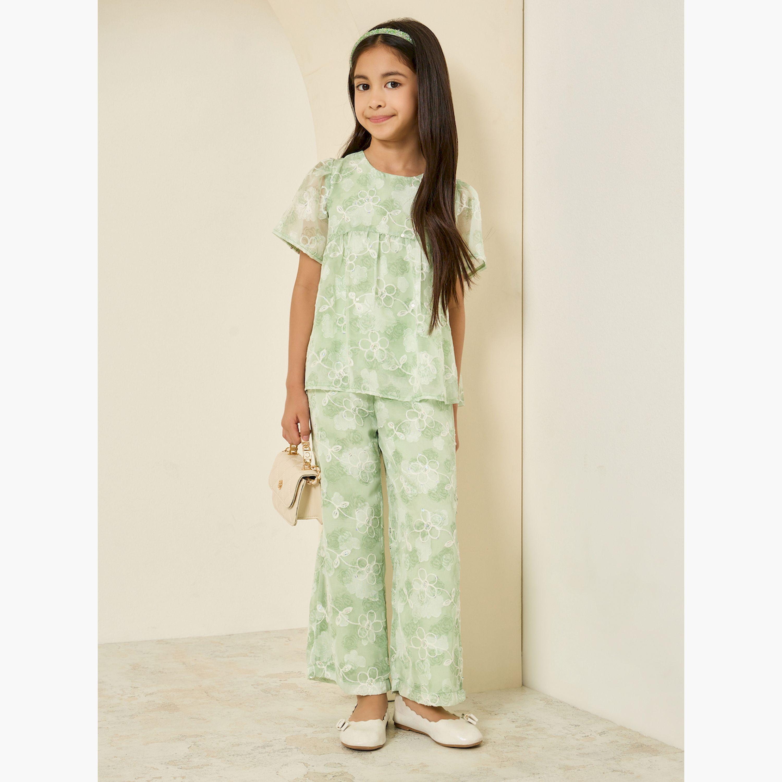 بلوزة مزينة بزهور-girls-clothing-blousesandshirts-image-3