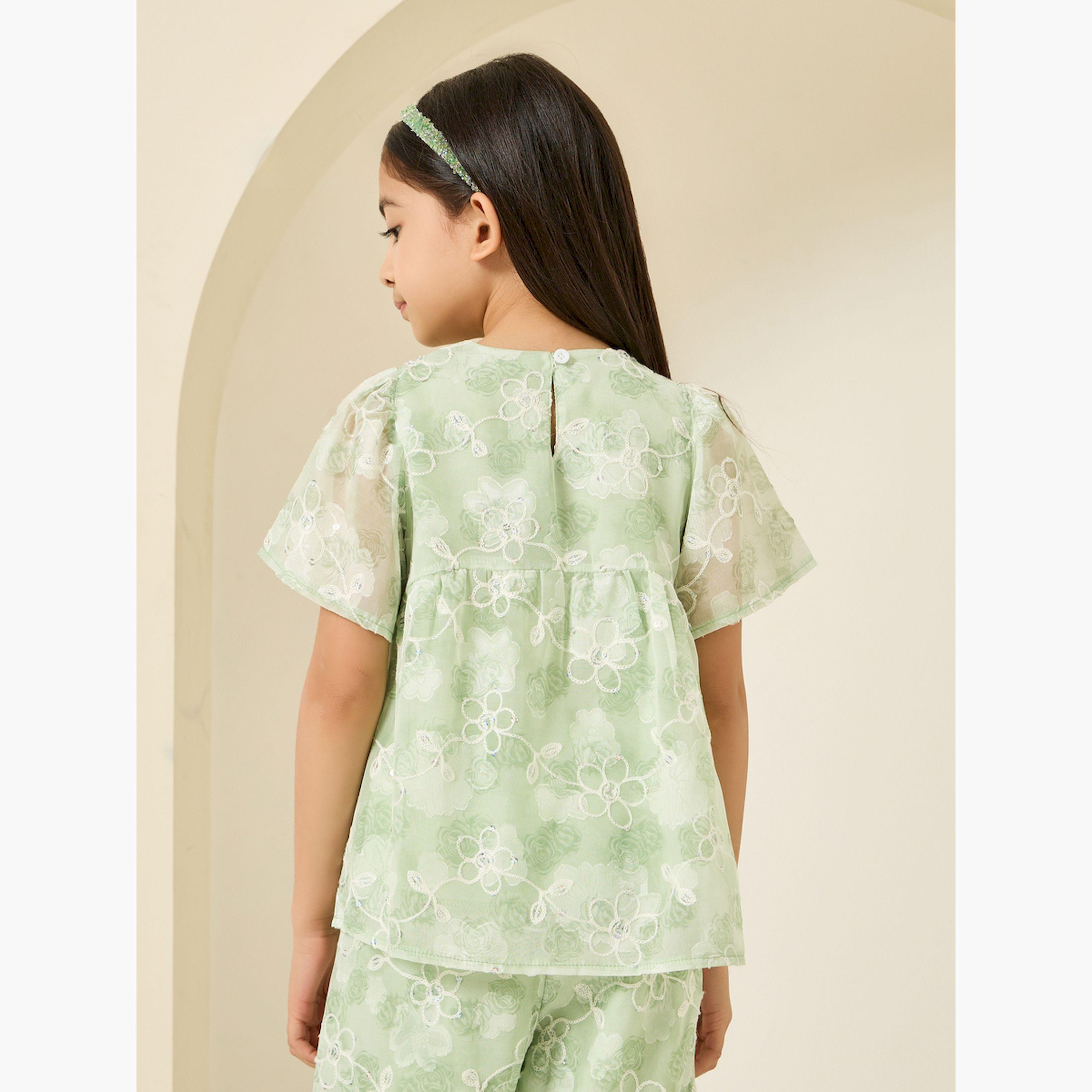 بلوزة مزينة بزهور-girls-clothing-blousesandshirts-image-2