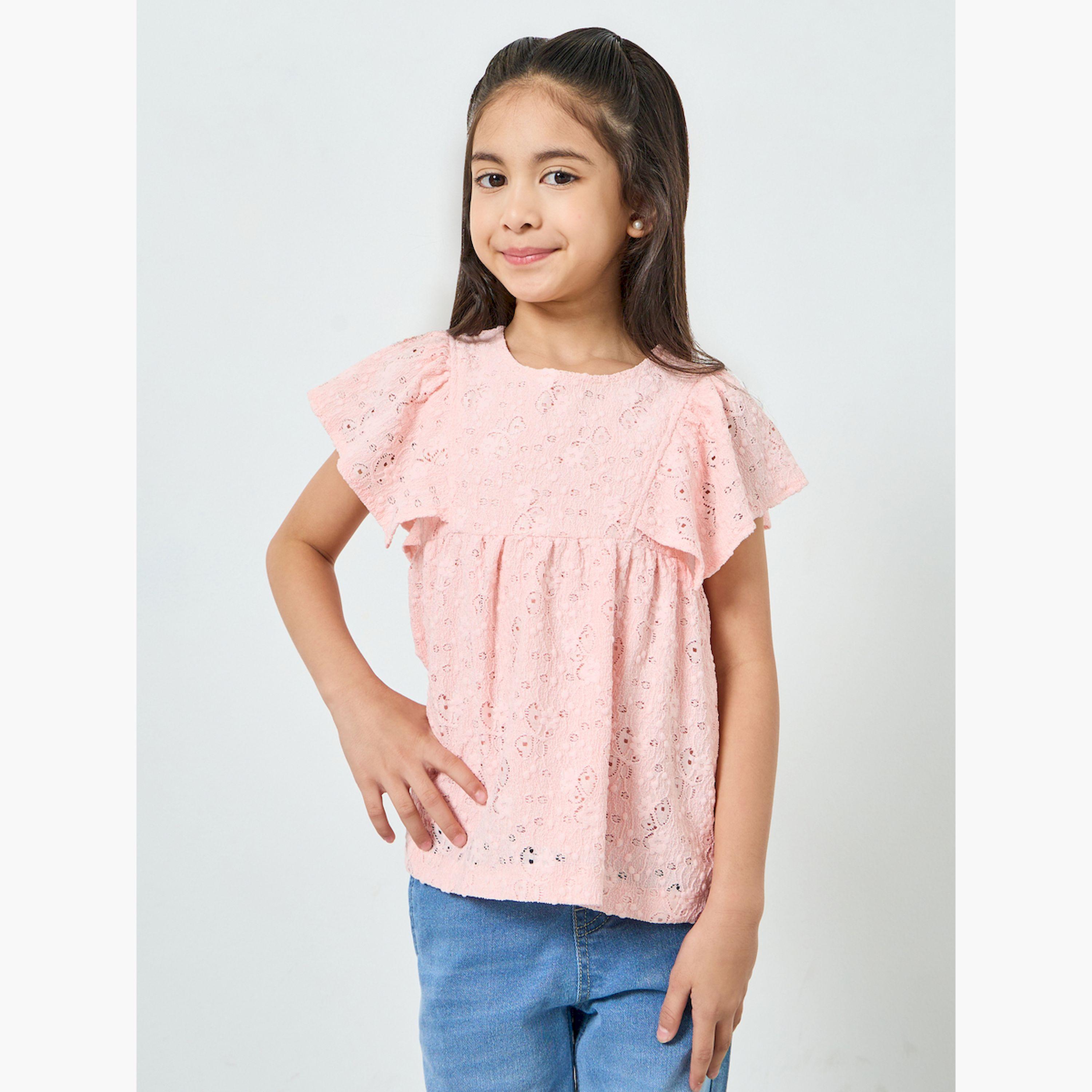 بلوزة بأكمام كشكش-girls-clothing-blousesandshirts-image-4
