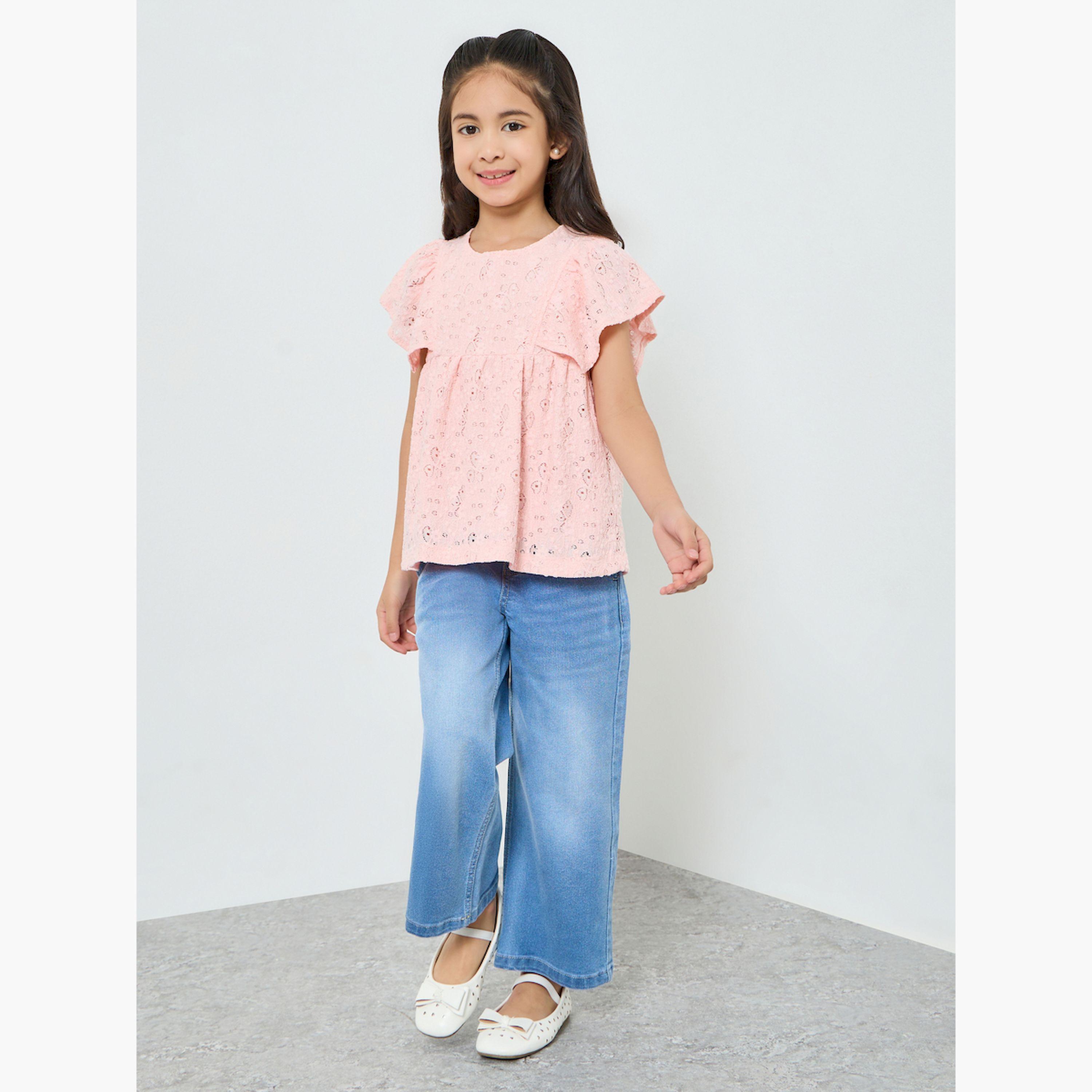 بلوزة بأكمام كشكش-girls-clothing-blousesandshirts-image-3