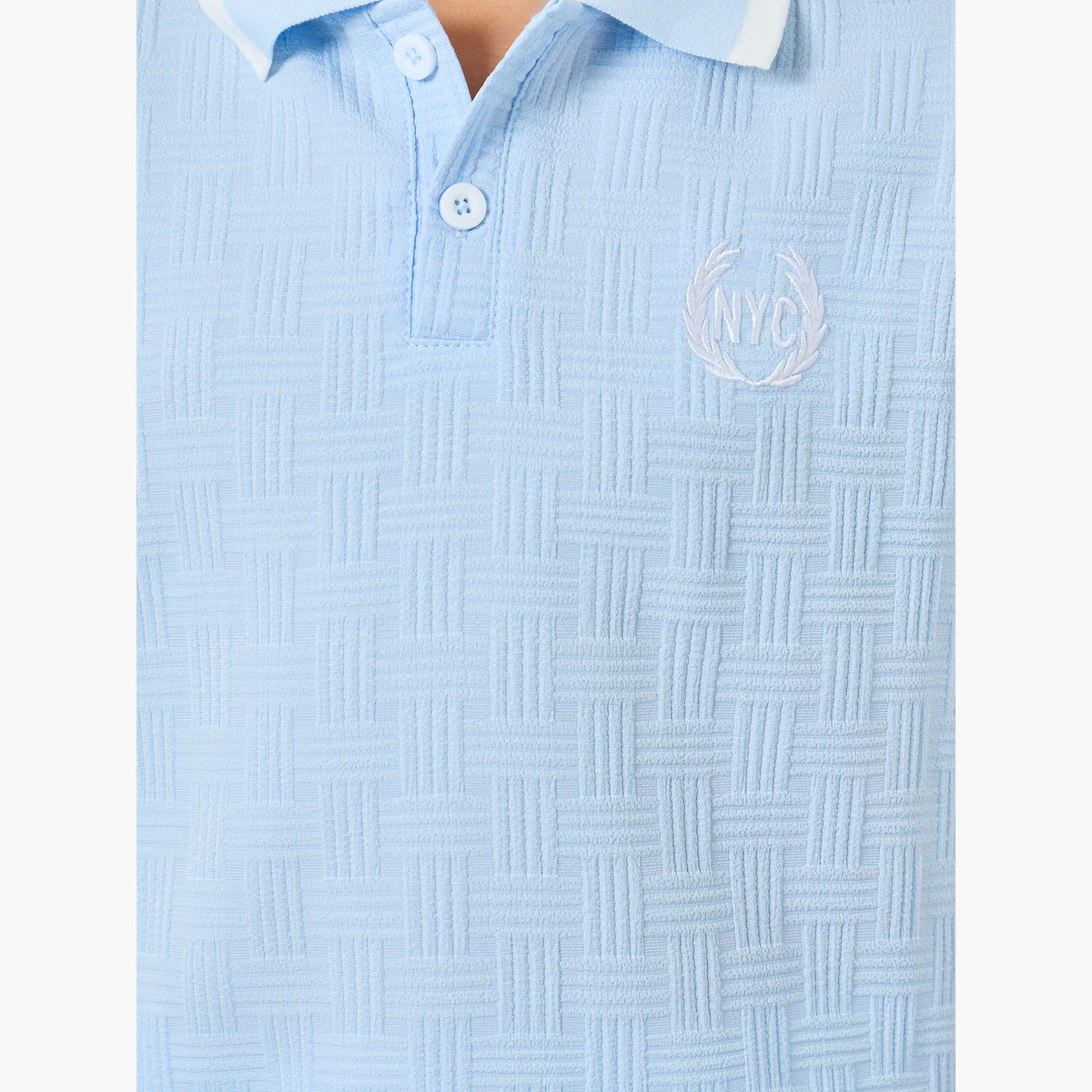 Styli Boys Light Blue Polo and Shorts Set-boys-clothing-setsandcoords-image-5