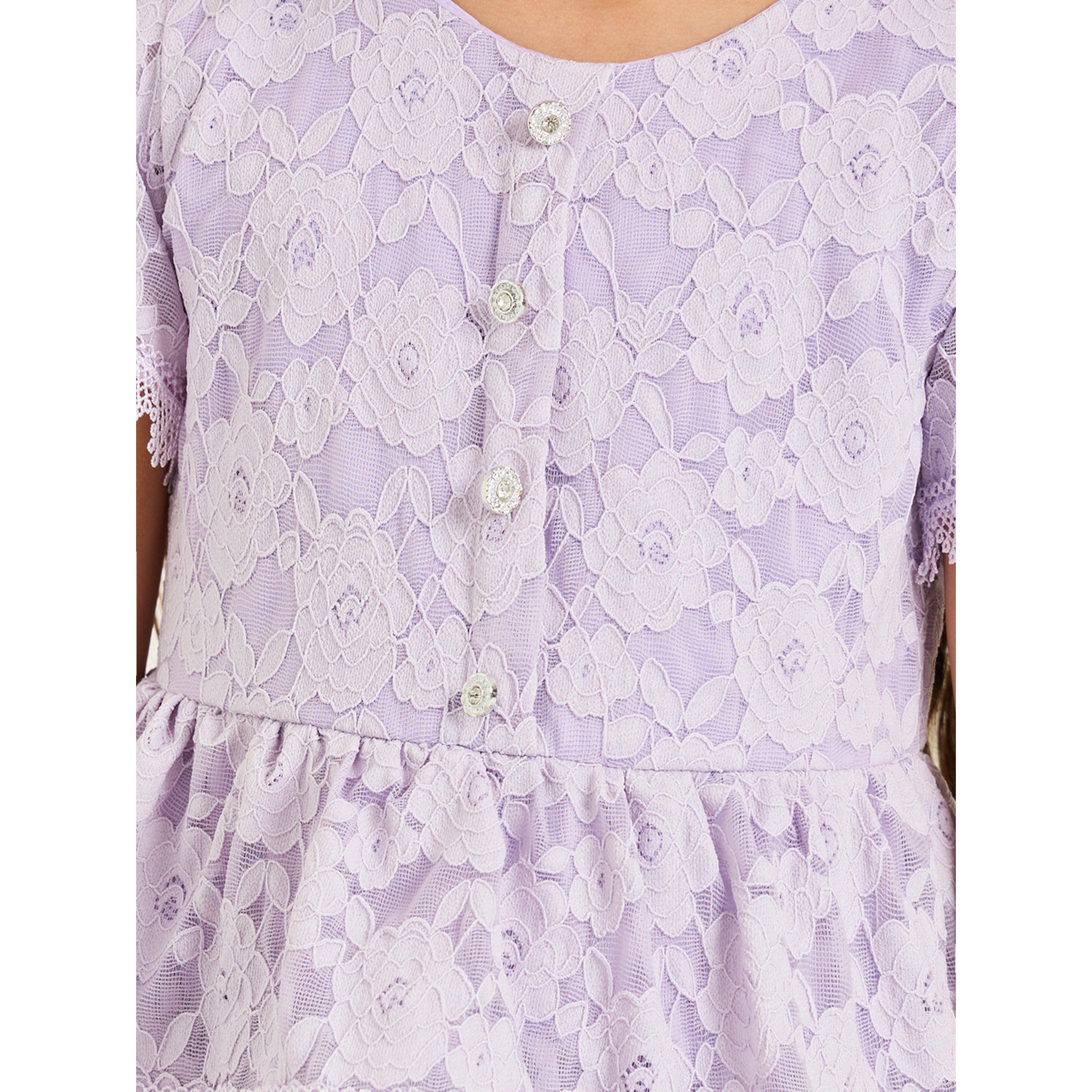 فستان بتفاصيل دانتيل وكسرات-girls-clothing-dressesandjumpsuits-image-3