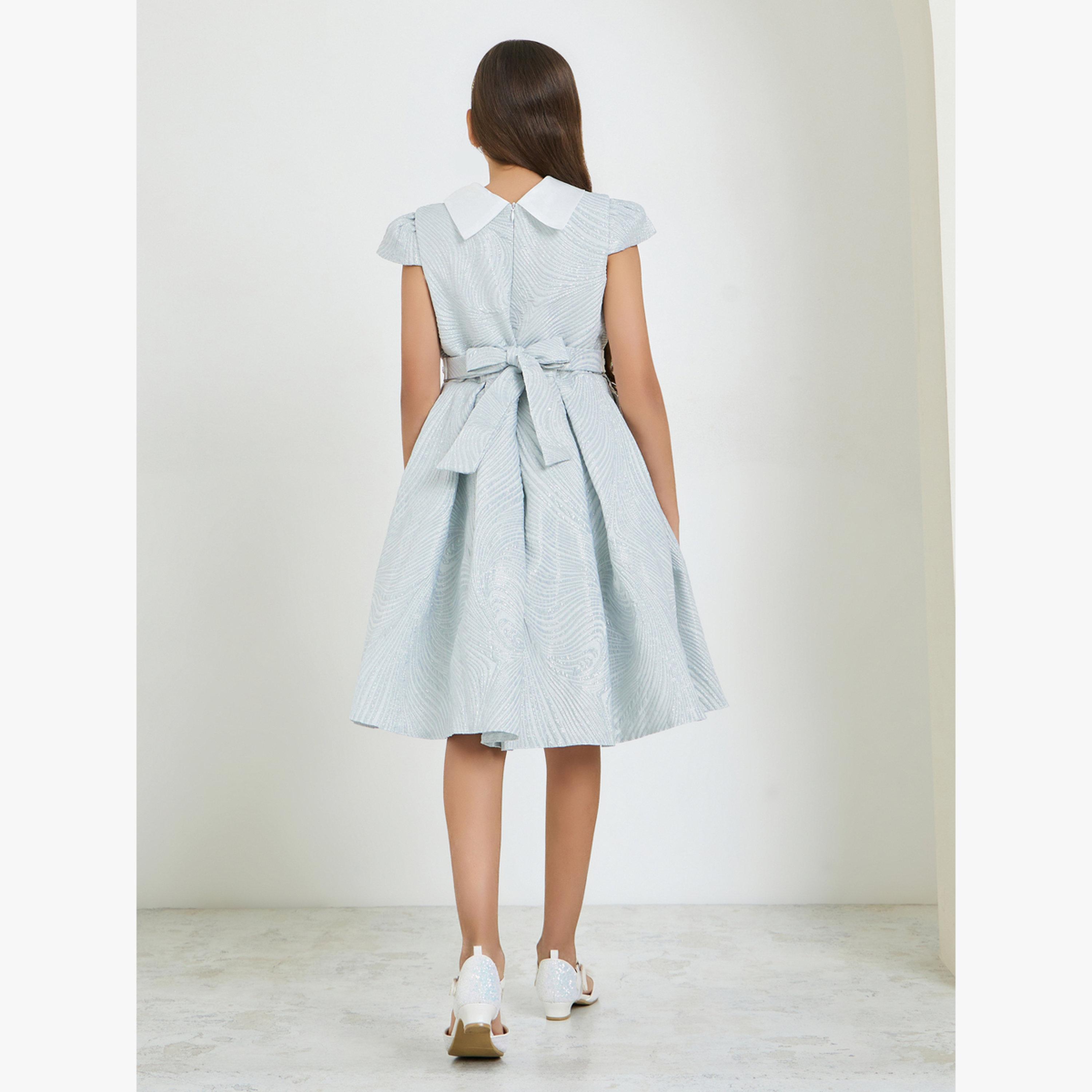 فستان مزين بجاكار-girls-clothing-dressesandjumpsuits-image-3