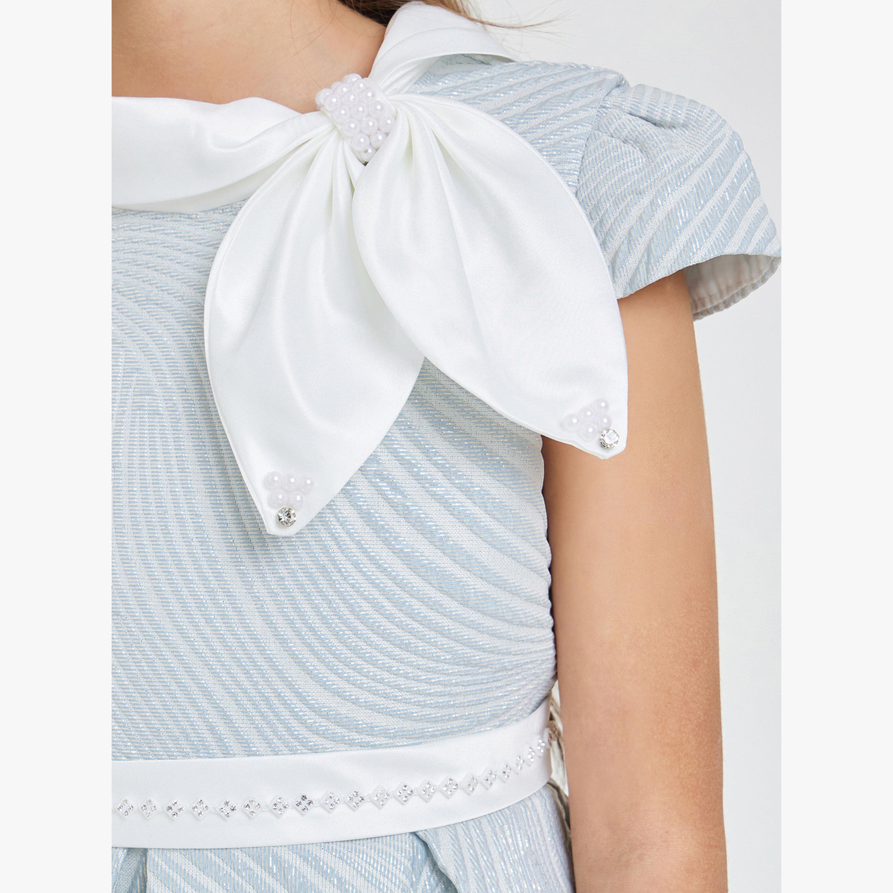 فستان مزين بجاكار-girls-clothing-dressesandjumpsuits-image-4