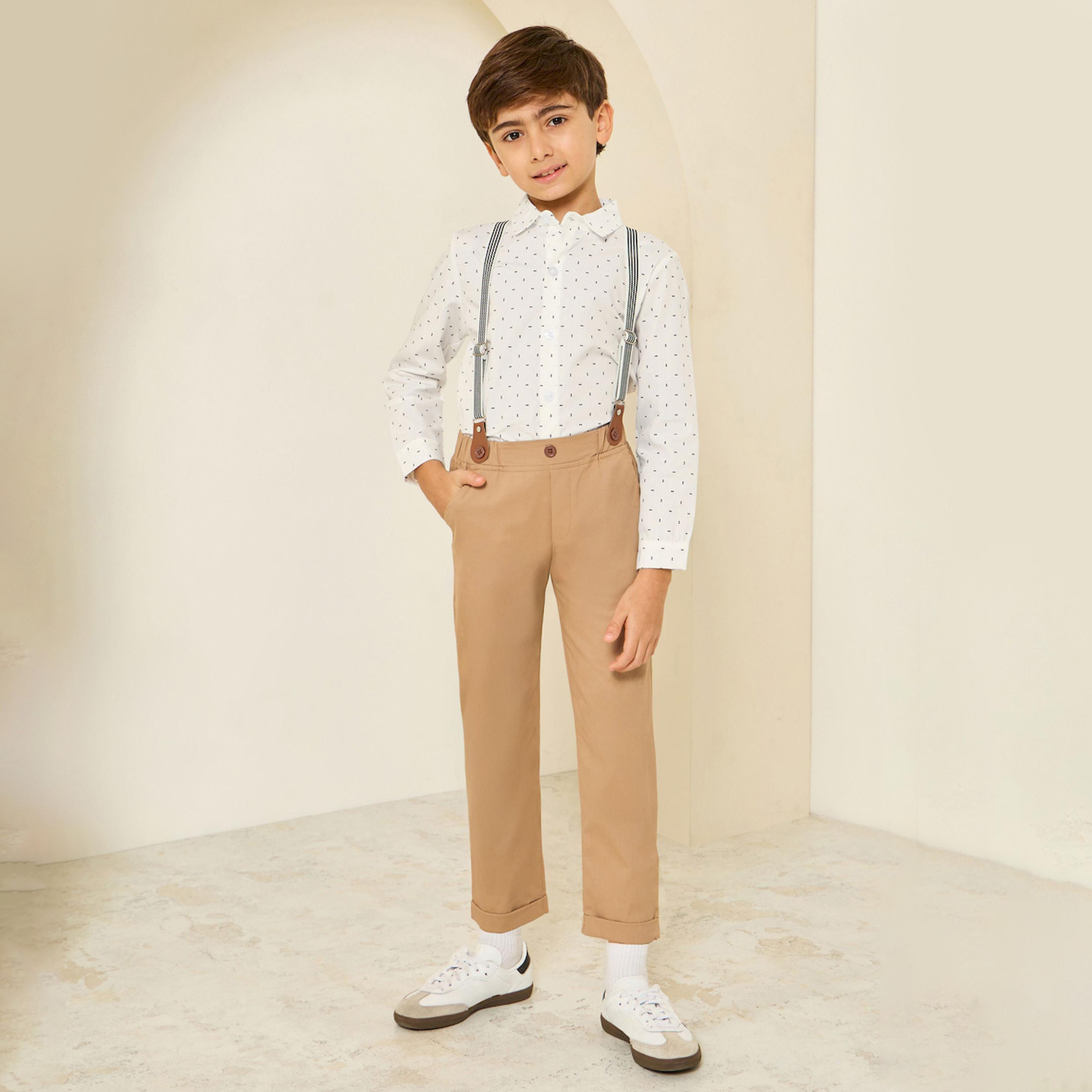 Styli Boys Shirt with Trousers and Suspender Set-boys-clothing-setsandcoords-image-1