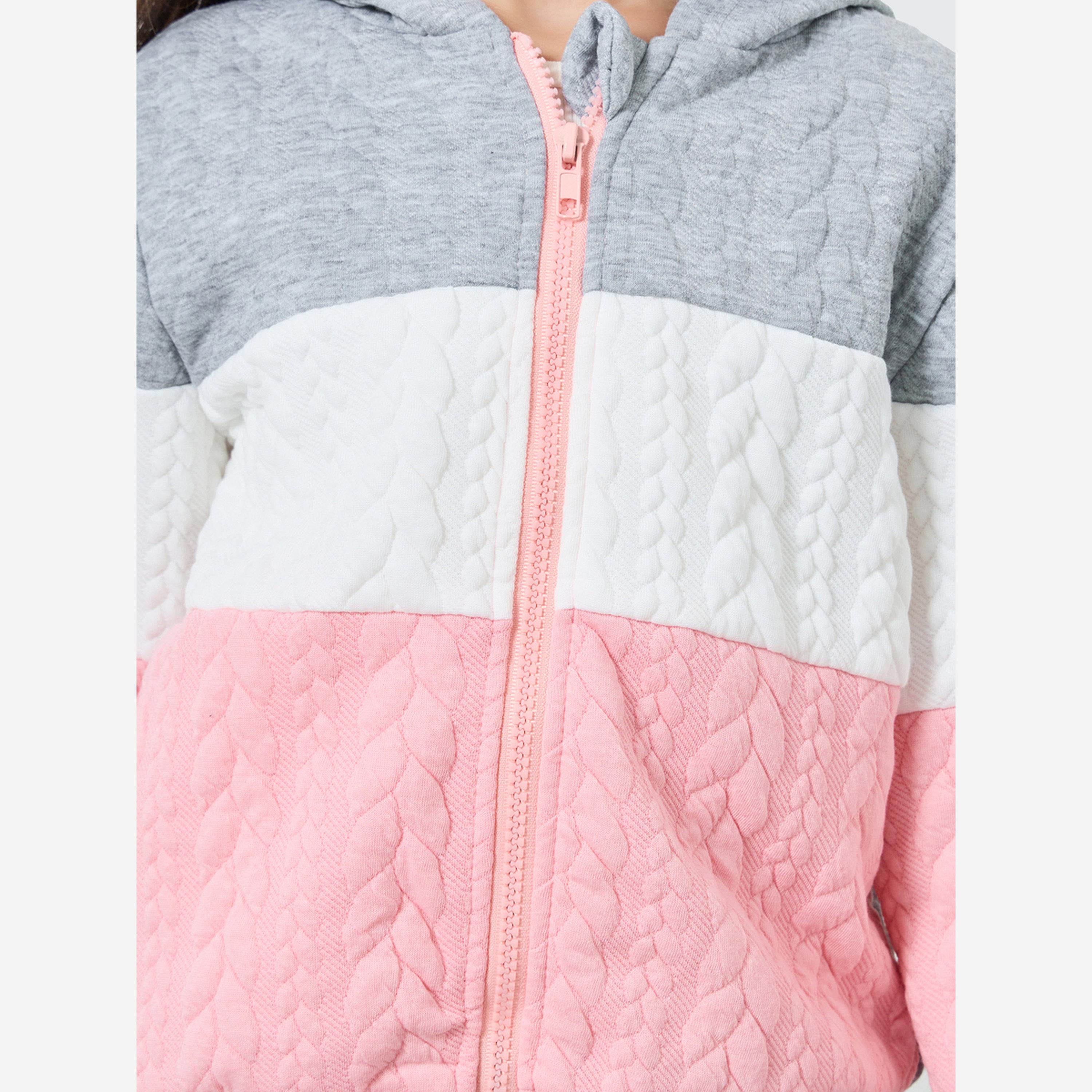 ستايلي - جاكيت بناتي بألوان متعددة ونقش مميز-girls-clothing-jacketsandcoats-image-4