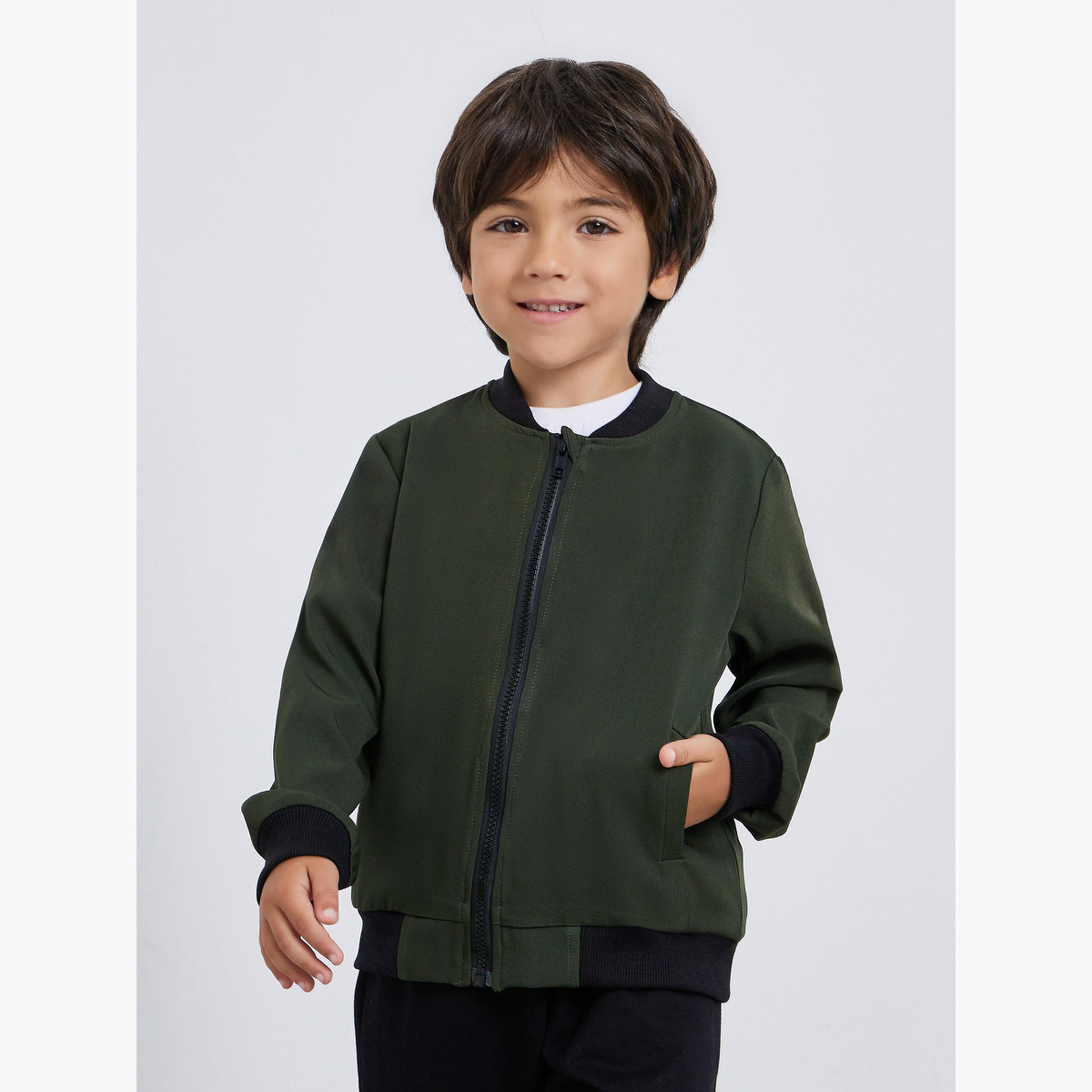 جاكيت بومبر بسحاب للإغلاق-boys-clothing-jacketsandcoats-image-1