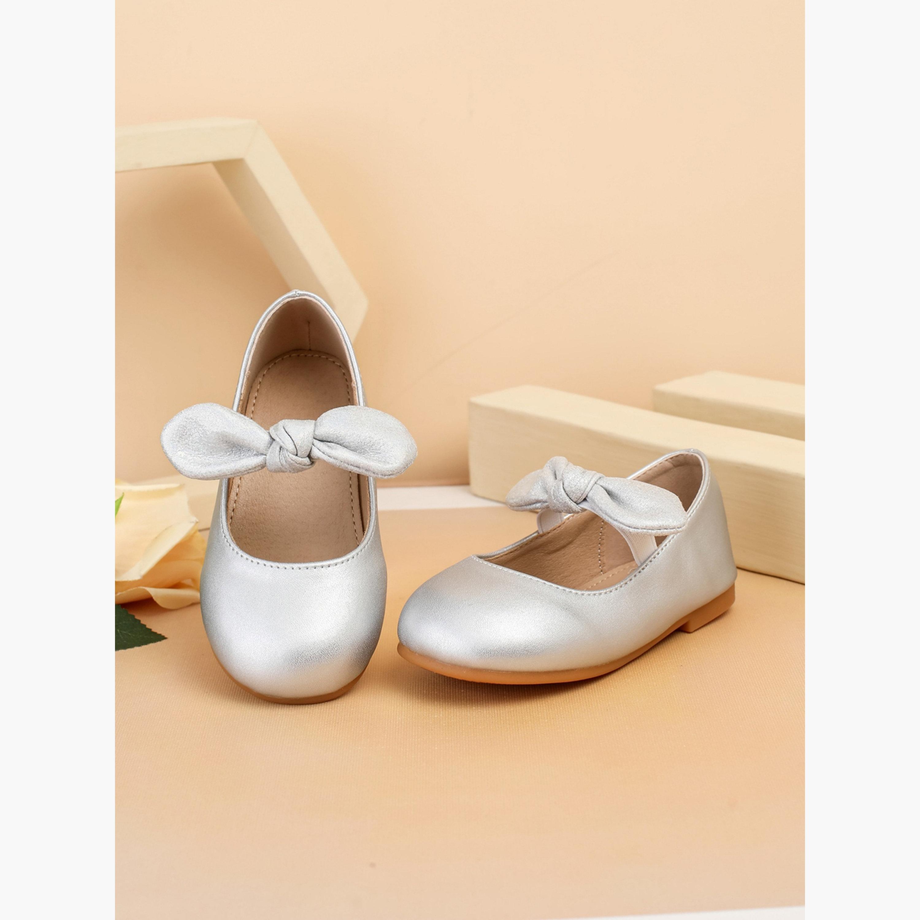 حذاء باليرينا بتزيين فيونكة-girls-shoes-ballerinas-image-4