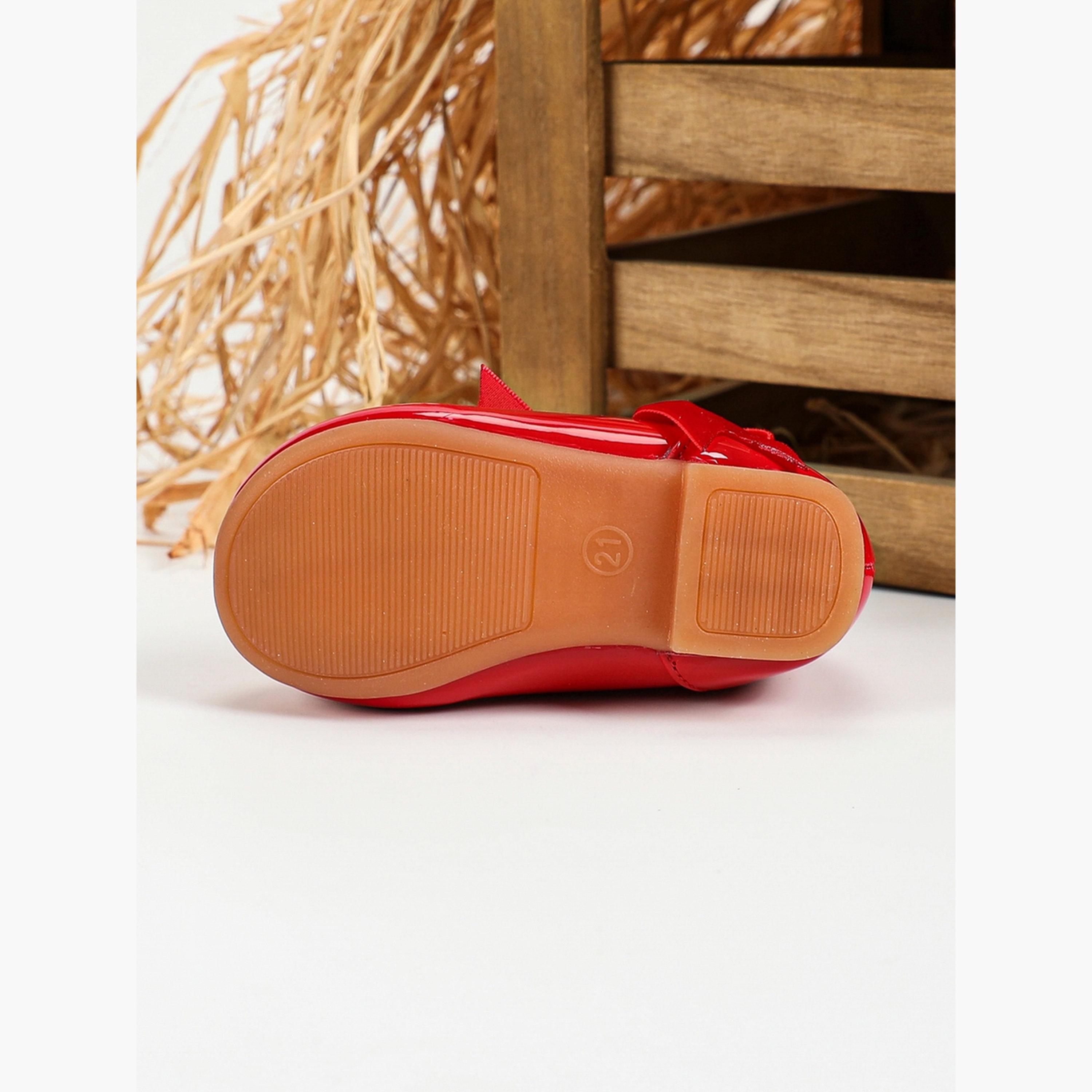 حذاء باليرينا سادة بتزيين فيونكة-girls-shoes-ballerinas-image-6