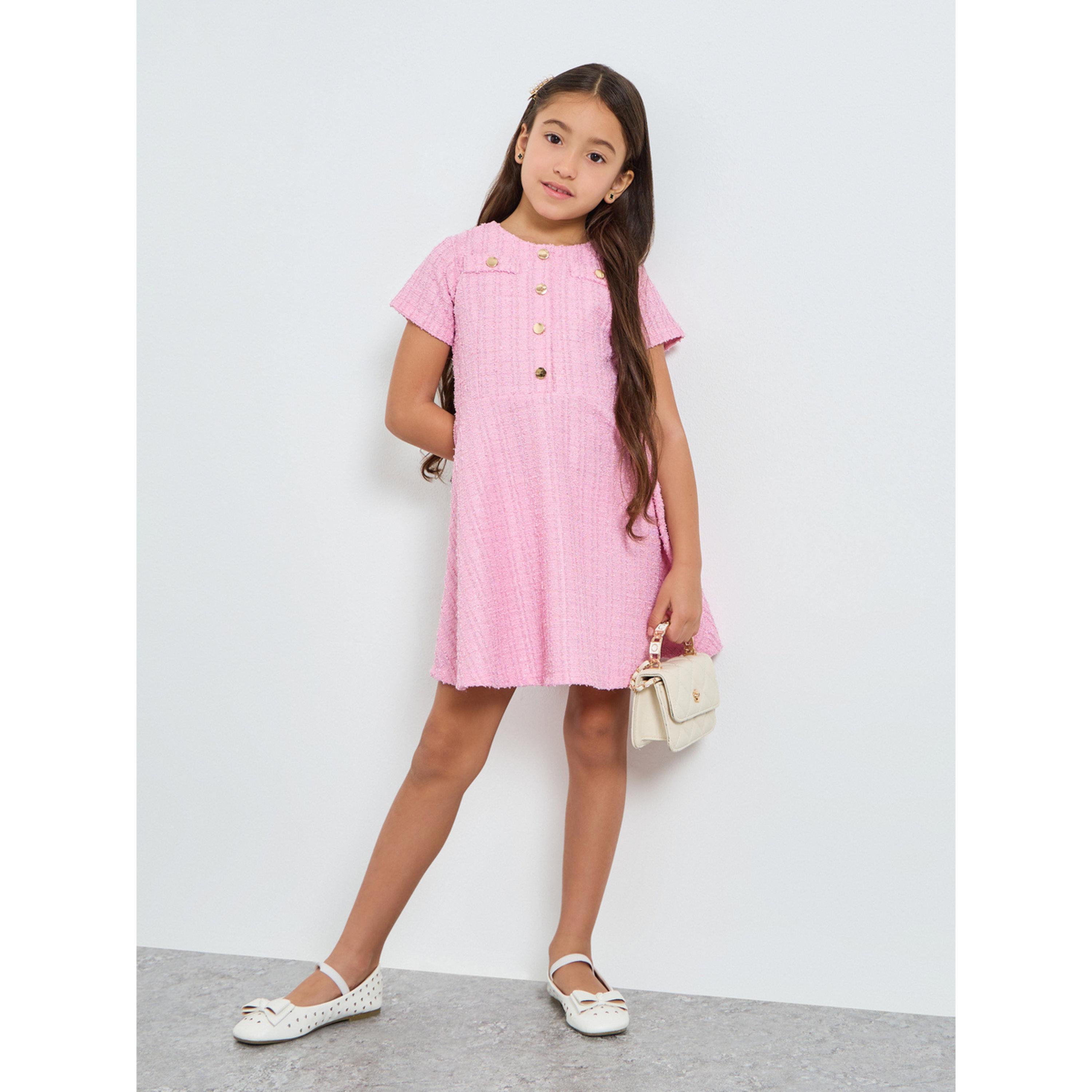 فستان تويد بطول الركبة-girls-clothing-dressesandjumpsuits-image-2