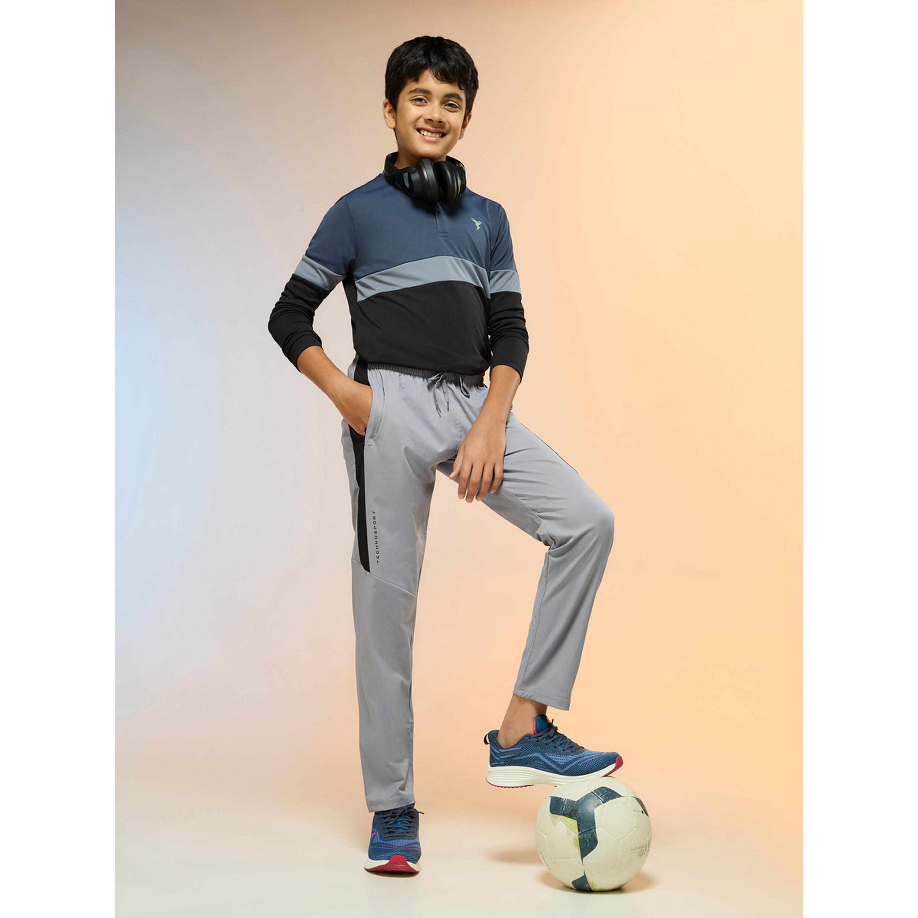 Technosport Boys Slim Fit Sports Track Pants with TS FLEXI-boys-clothing-bottoms-joggersandtrackpants-image-5