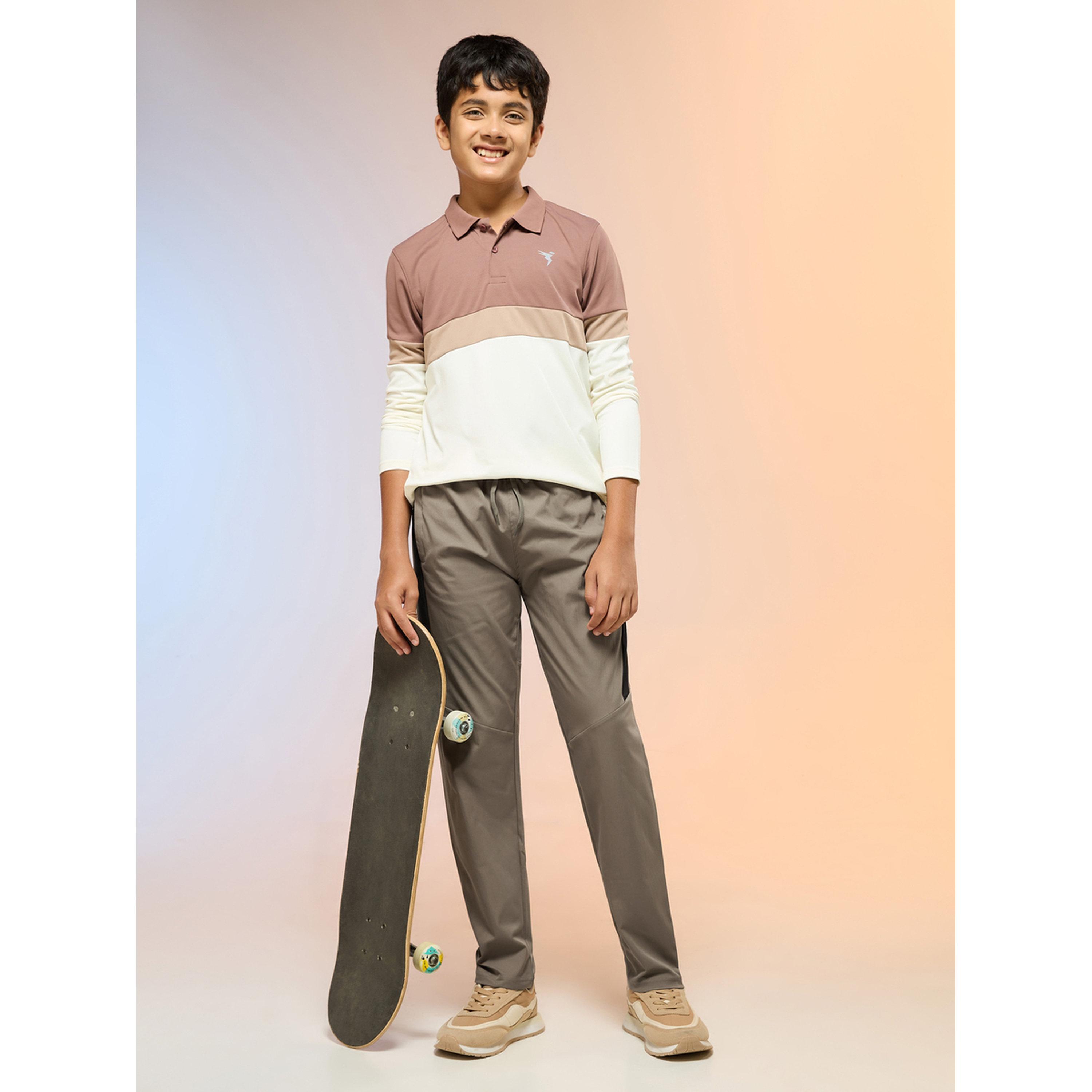 Technosport Boys Slim Fit Sports Track Pants with TS FLEXI-boys-clothing-bottoms-joggersandtrackpants-image-2