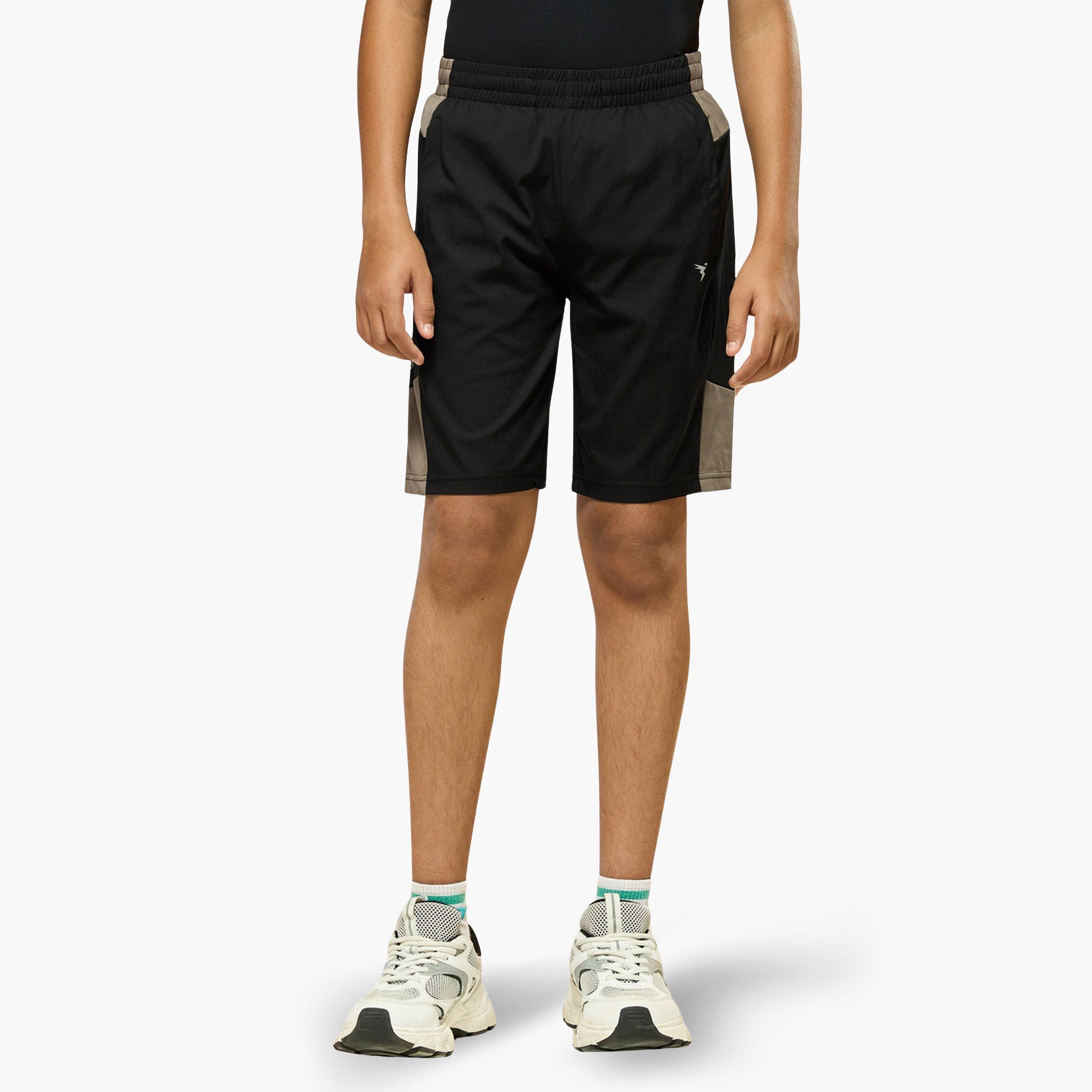 Technosport Boys Slim Fit Sports Shorts with TS FLEXI-boys-clothing-bottoms-shorts-image-1
