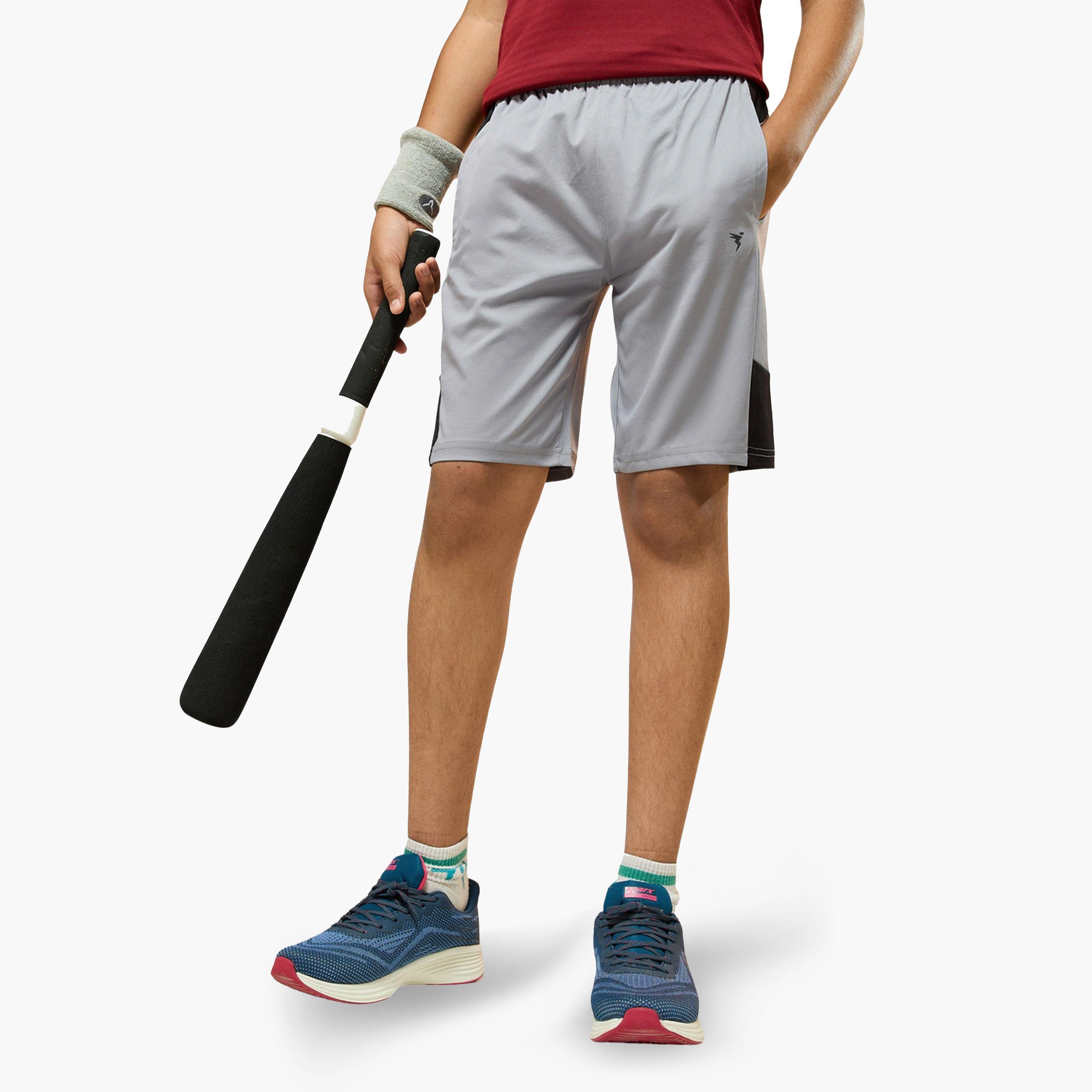 Technosport Boys Slim Fit Sports Shorts with TS FLEXI-boys-clothing-bottoms-shorts-image-1