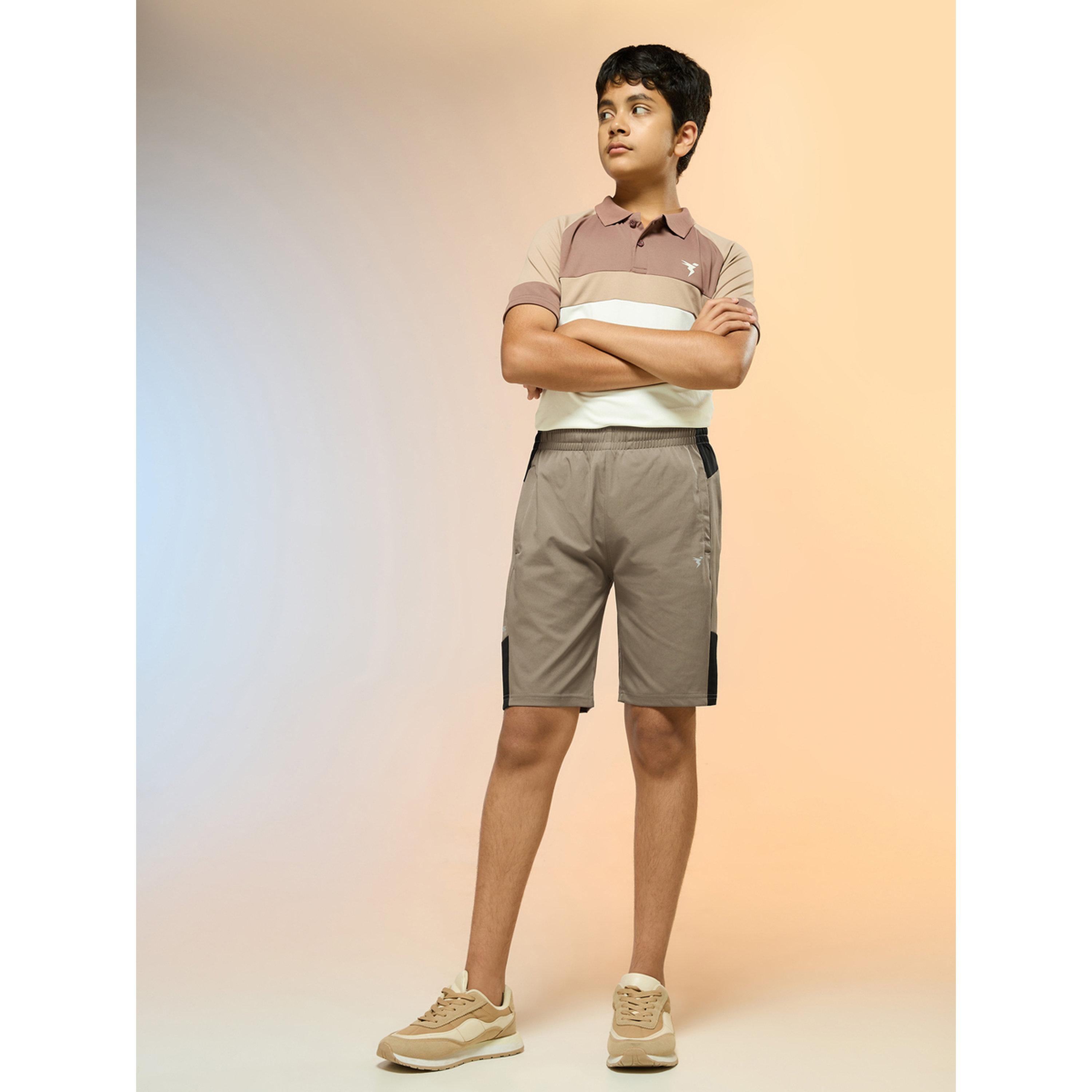 Technosport Boys Slim Fit Sports Shorts with TS FLEXI-boys-clothing-bottoms-shorts-image-2