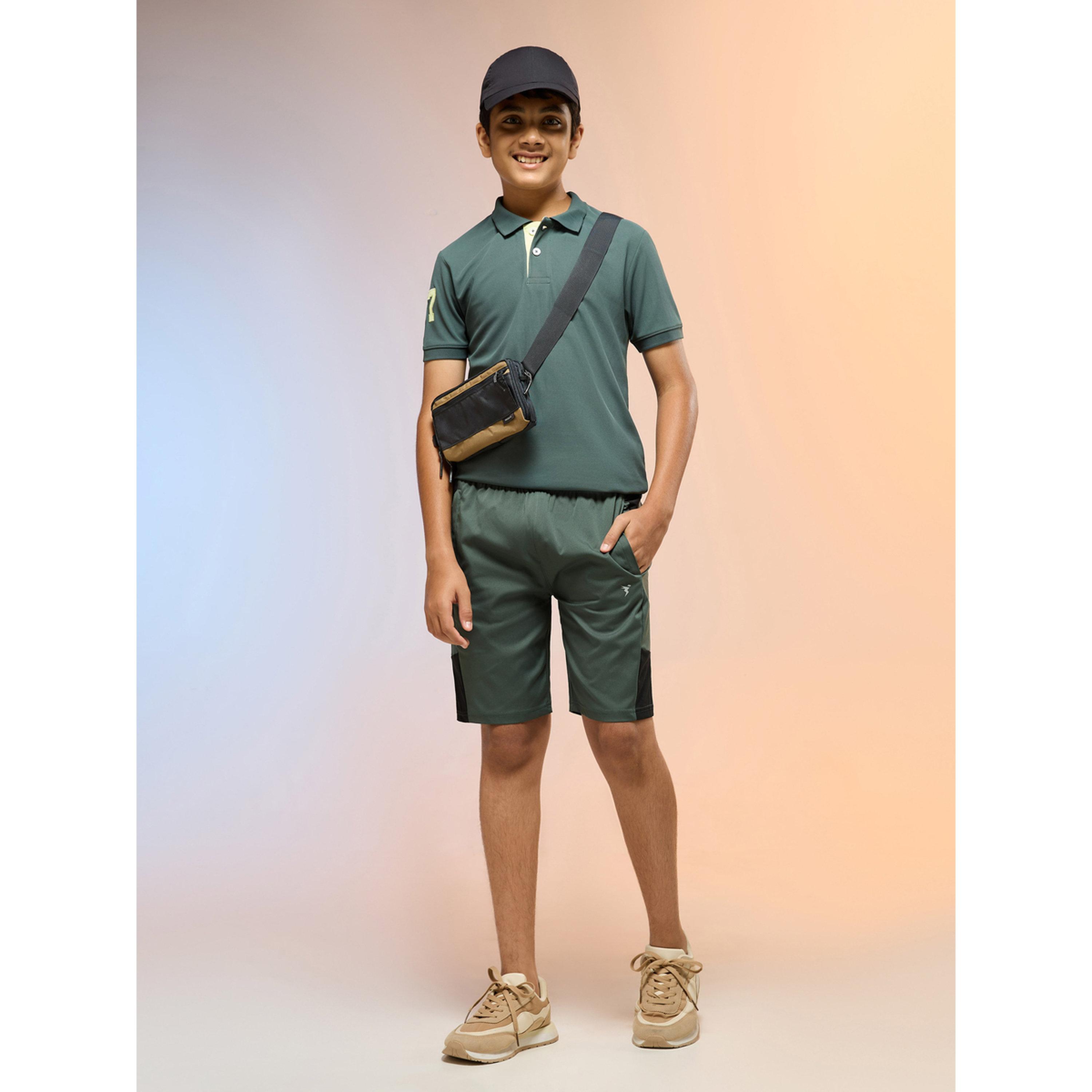Technosport Boys Slim Fit Sports Shorts with TS FLEXI-boys-clothing-bottoms-shorts-image-2