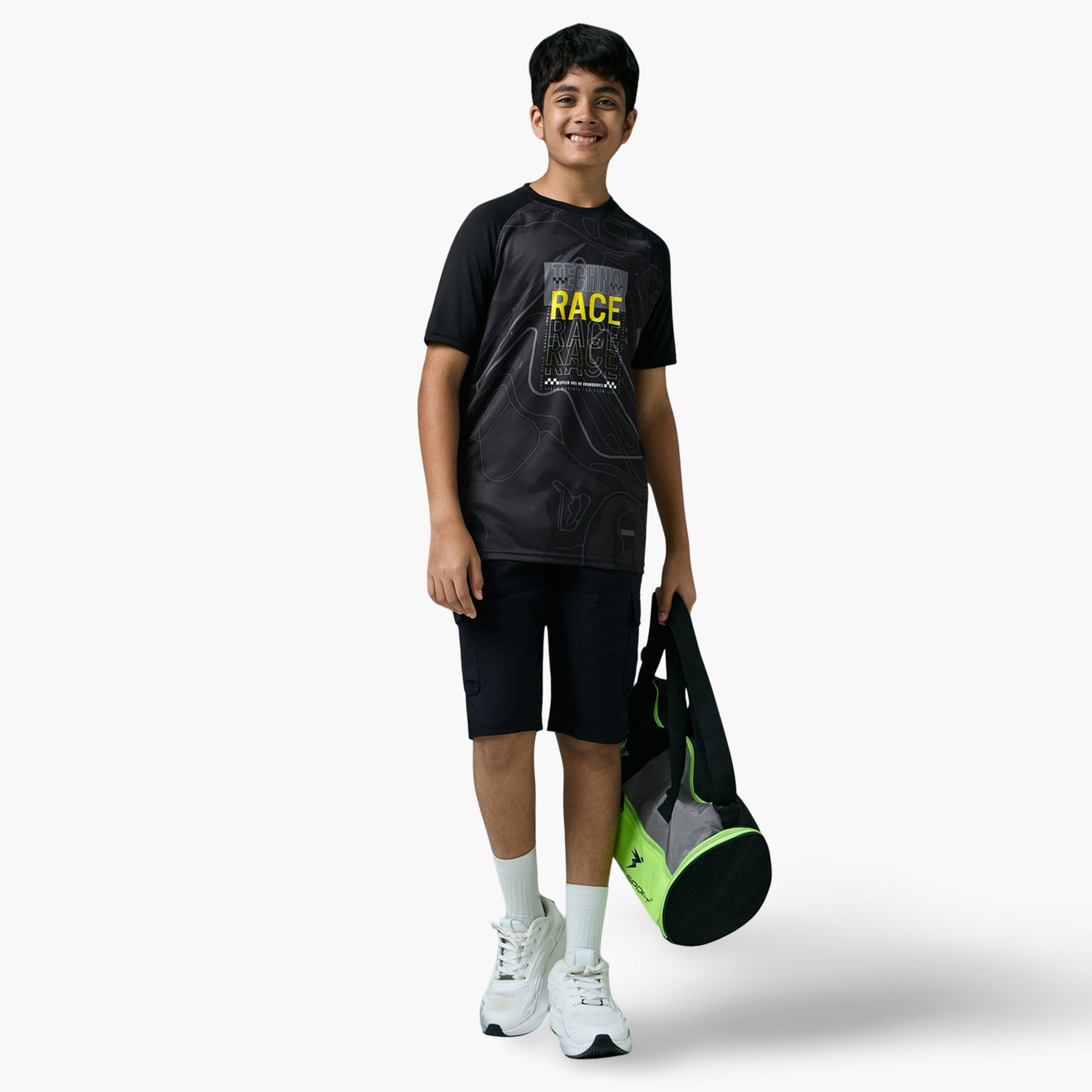 تيشيرت رياضي مطبع بقصة سليم فت-boys-clothing-tshirtsandpolos-image-4