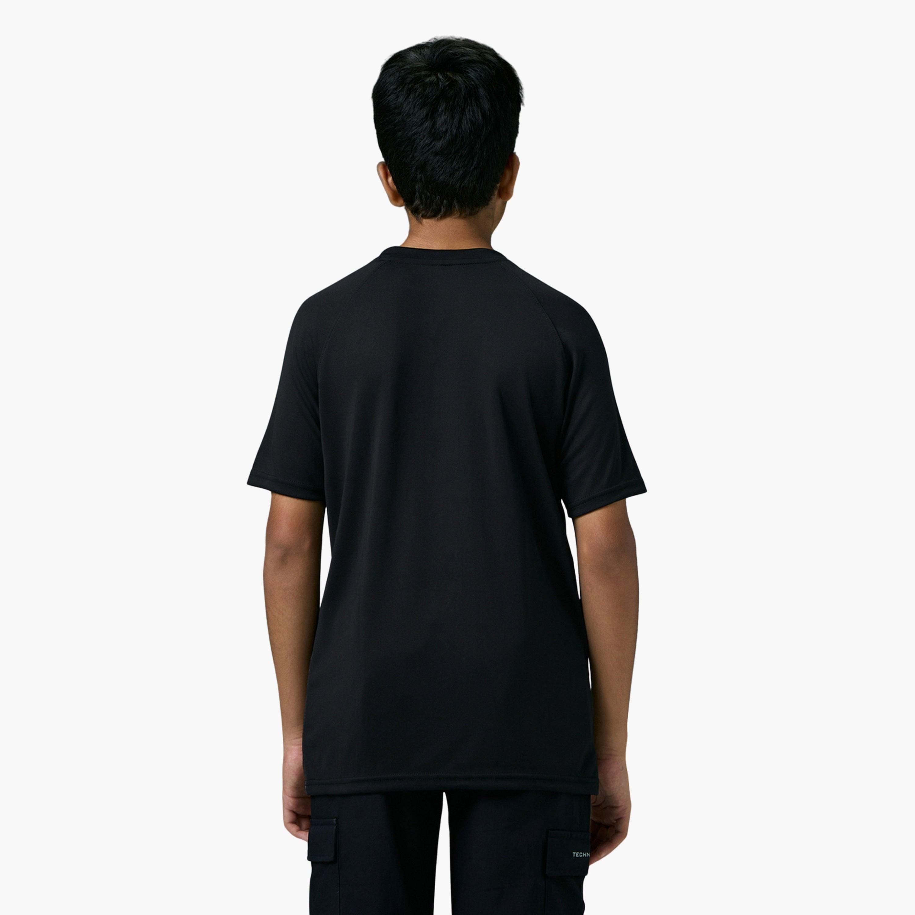 Technosport Boys Slim Fit Printed Sports T-Shirt-boys-clothing-tshirtsandpolos-image-5