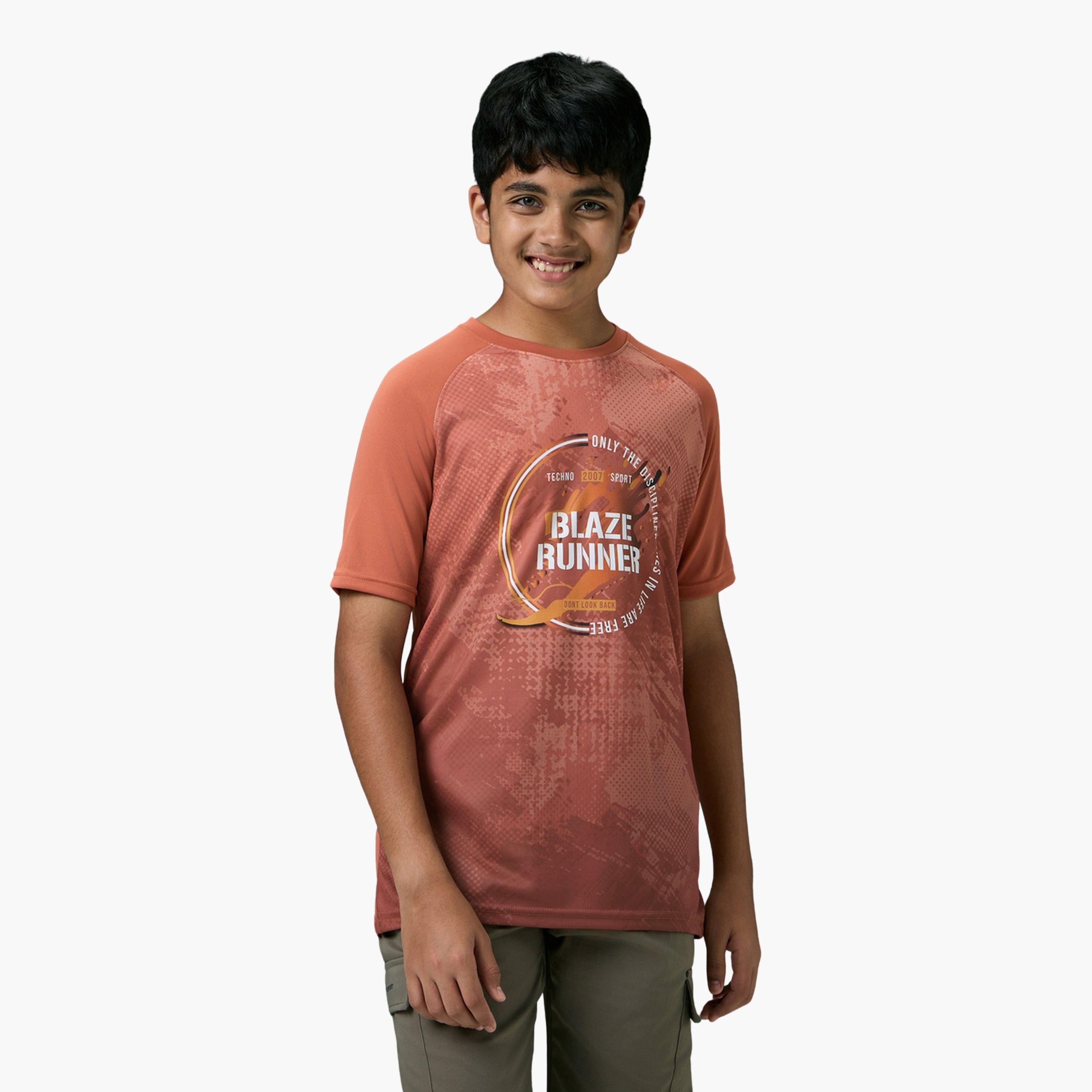 تيشيرت رياضي مطبع بقصة سليم فت-boys-clothing-tshirtsandpolos-image-1