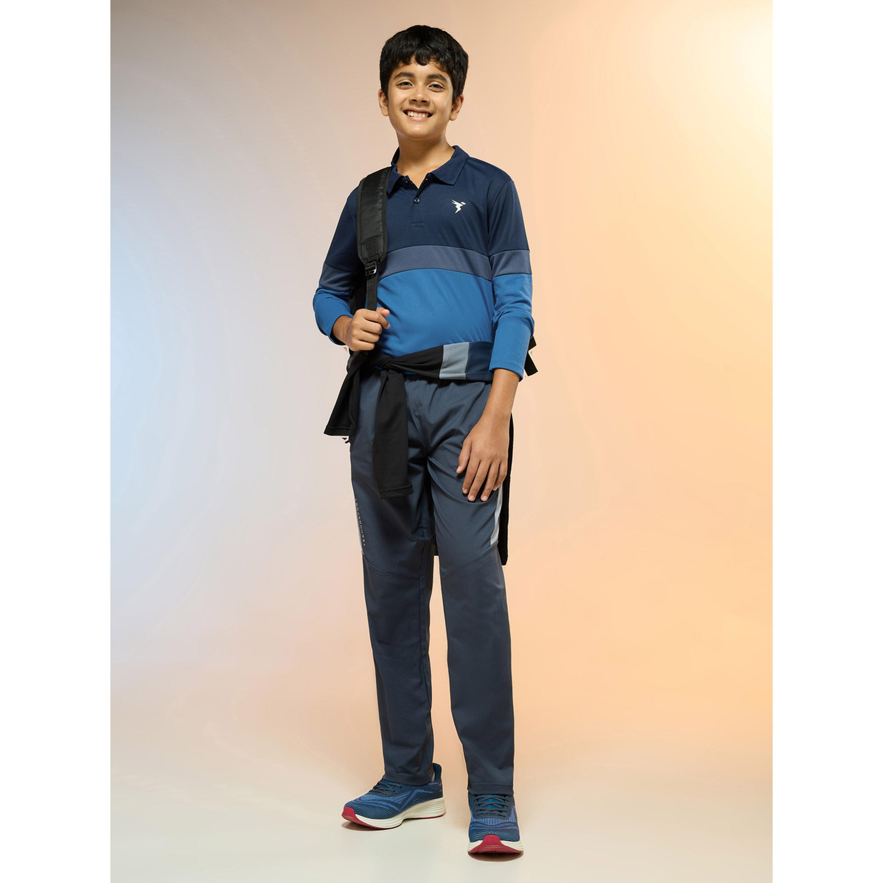 تيشيرت بولو بقصة سليم فت ونمط كتل الالوان-boys-clothing-tshirtsandpolos-image-2