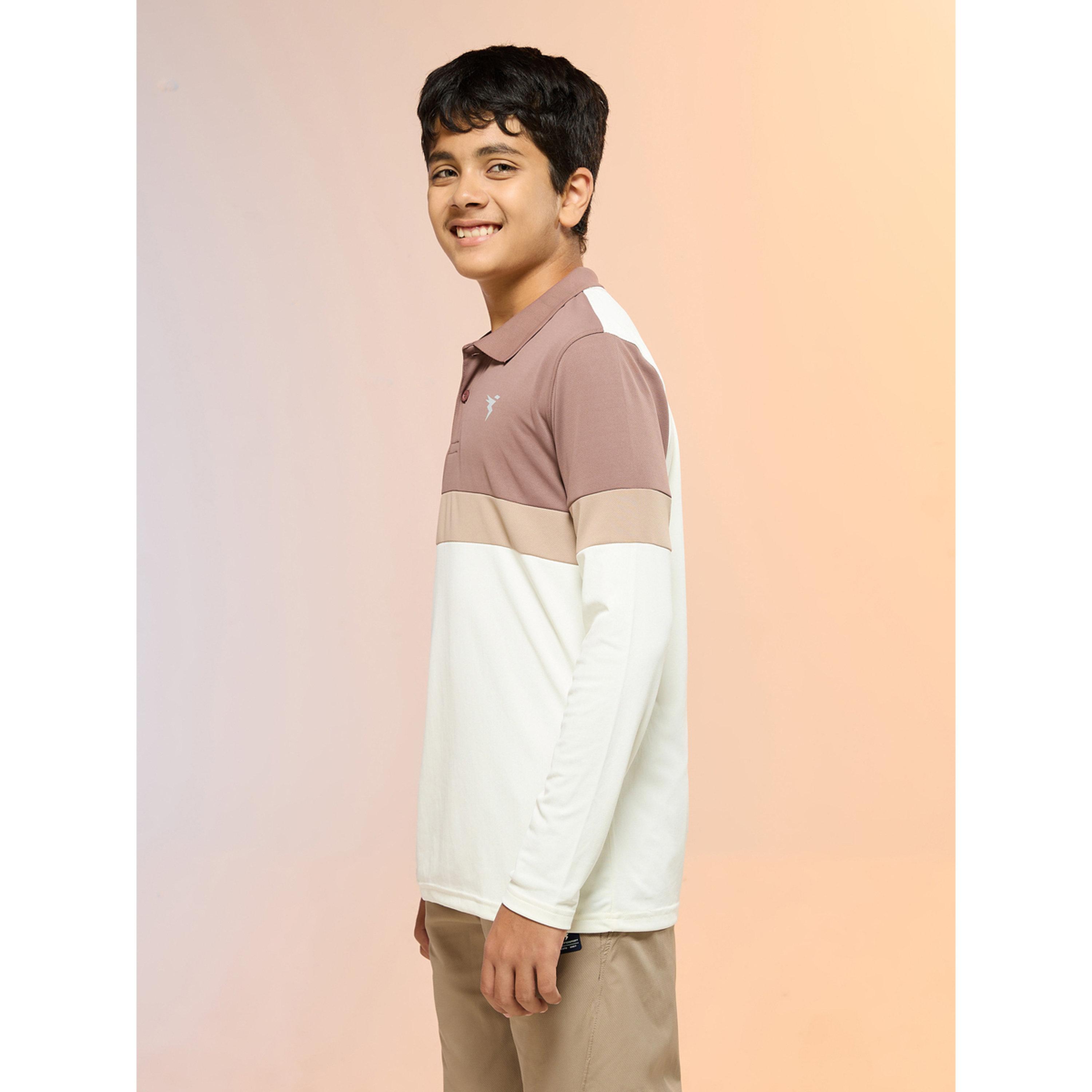Technosport Boys Slim Fit Color Block Polo T-Shirt-boys-clothing-tshirtsandpolos-image-2