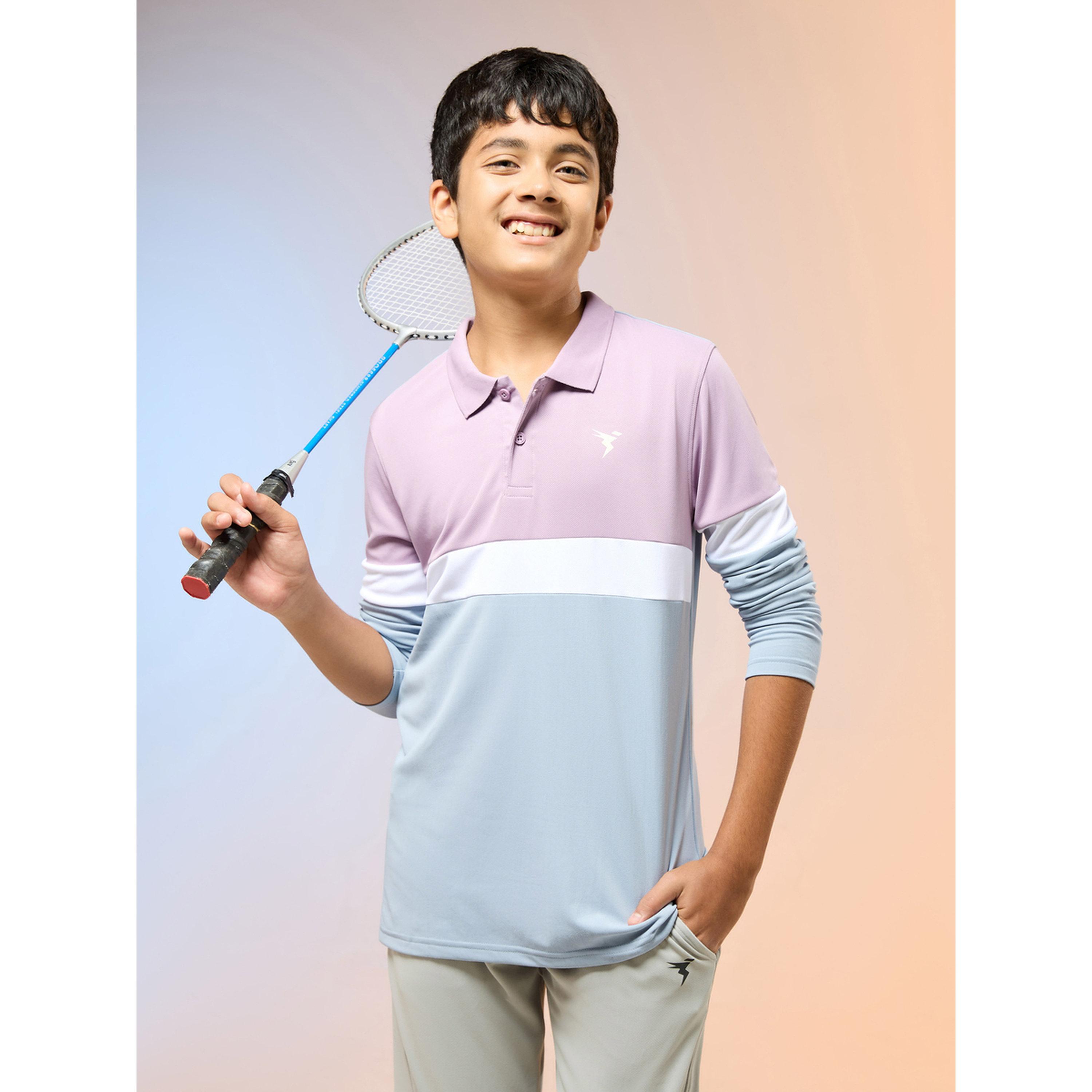 Technosport Boys Slim Fit Color Block Polo T-Shirt-boys-clothing-tshirtsandpolos-image-2