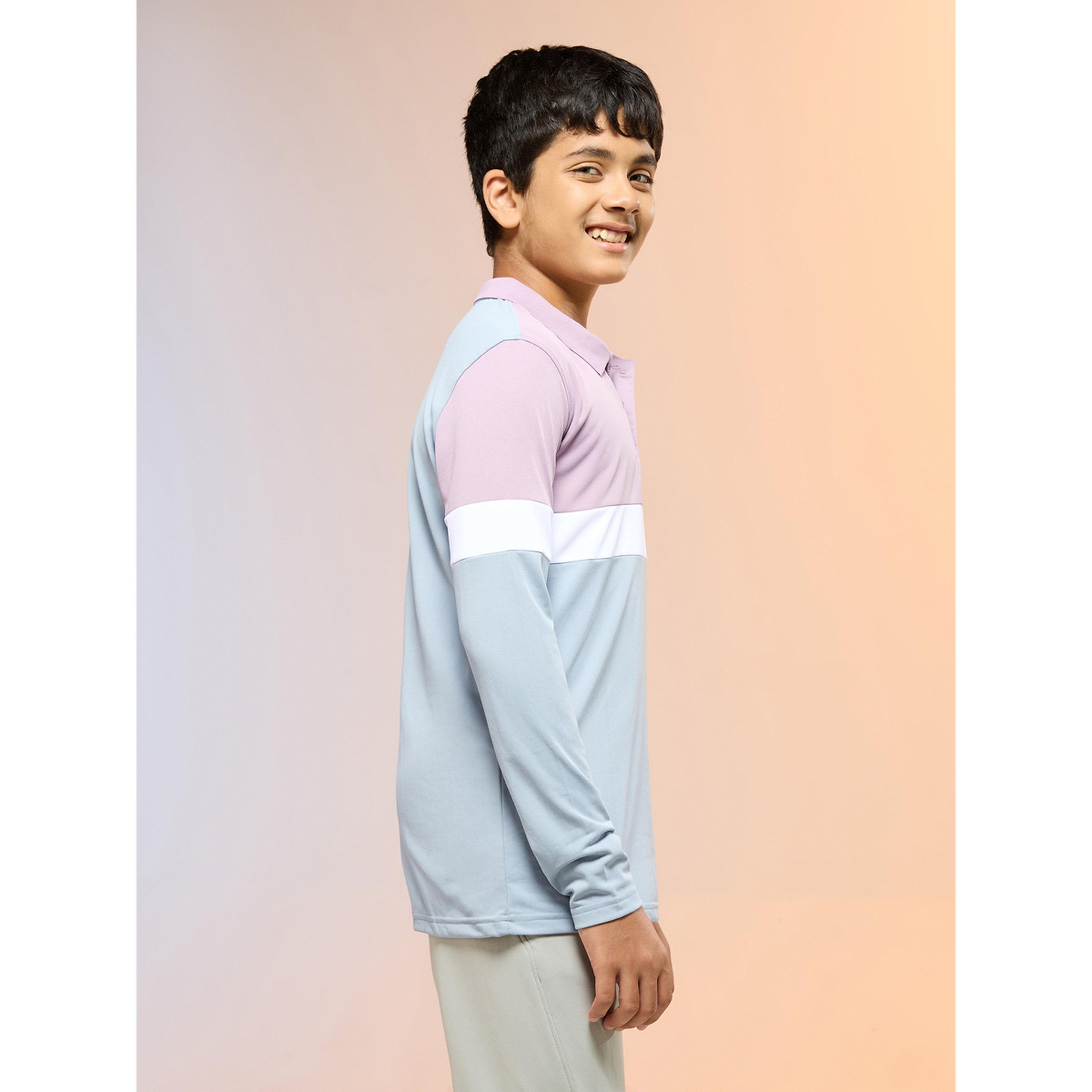 Technosport Boys Slim Fit Color Block Polo T-Shirt-boys-clothing-tshirtsandpolos-image-3