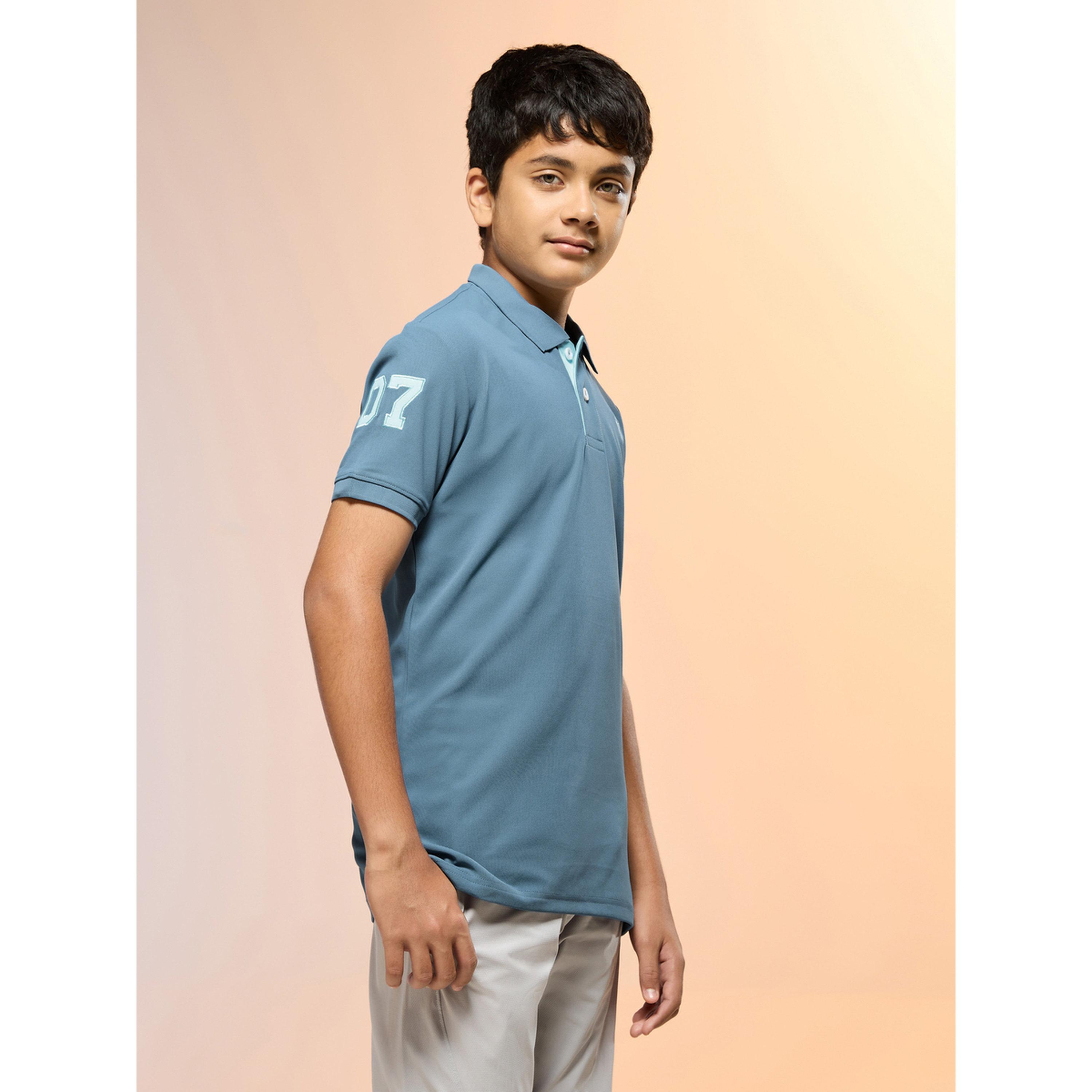 Technosport Boys Solid Slim Fit Sports Polo T-shirt-boys-clothing-tshirtsandpolos-image-3