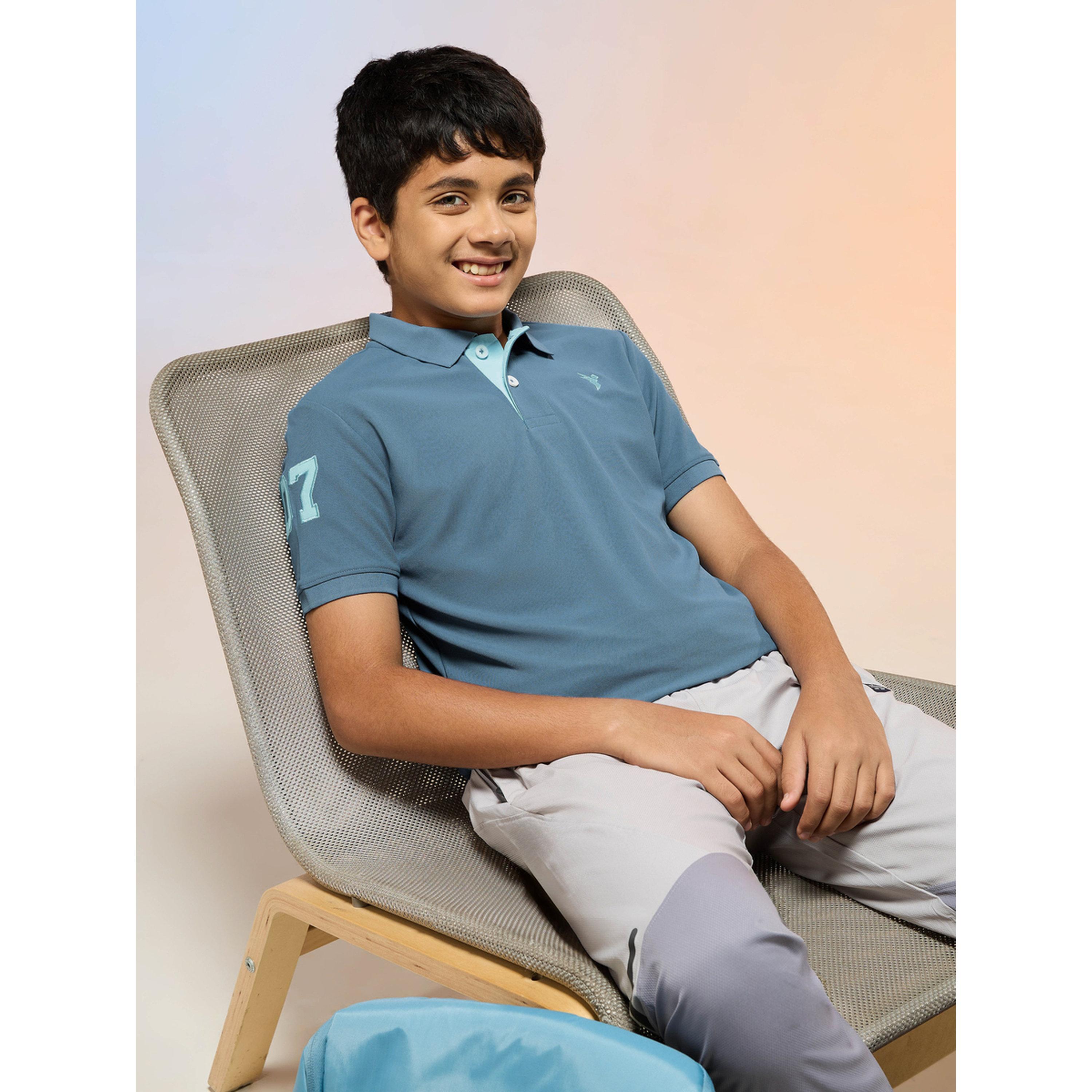 Technosport Boys Solid Slim Fit Sports Polo T-shirt-boys-clothing-tshirtsandpolos-image-4