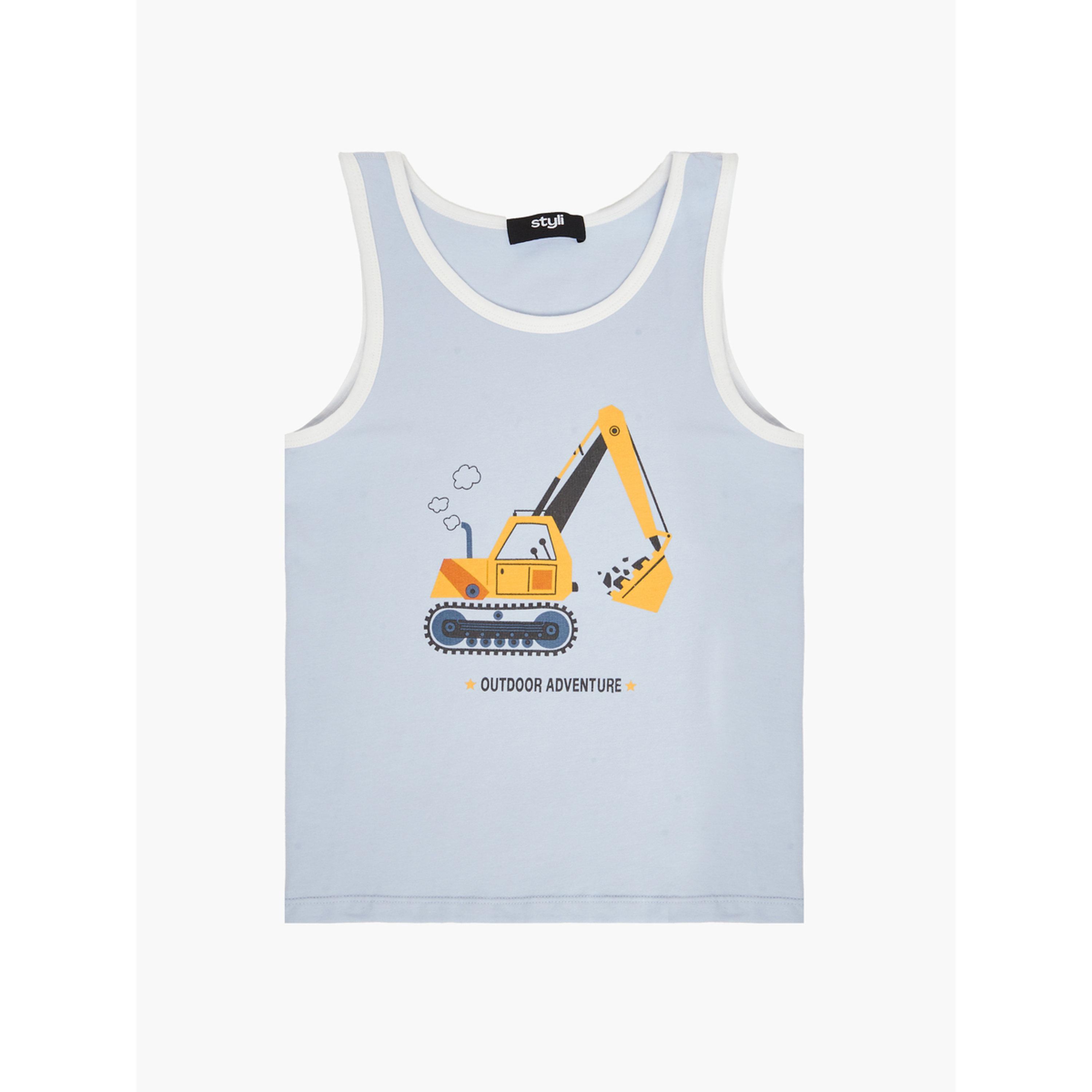 Styli Toddler Boy pack of 2 Vest set-boys-clothing-innerwear-image-2