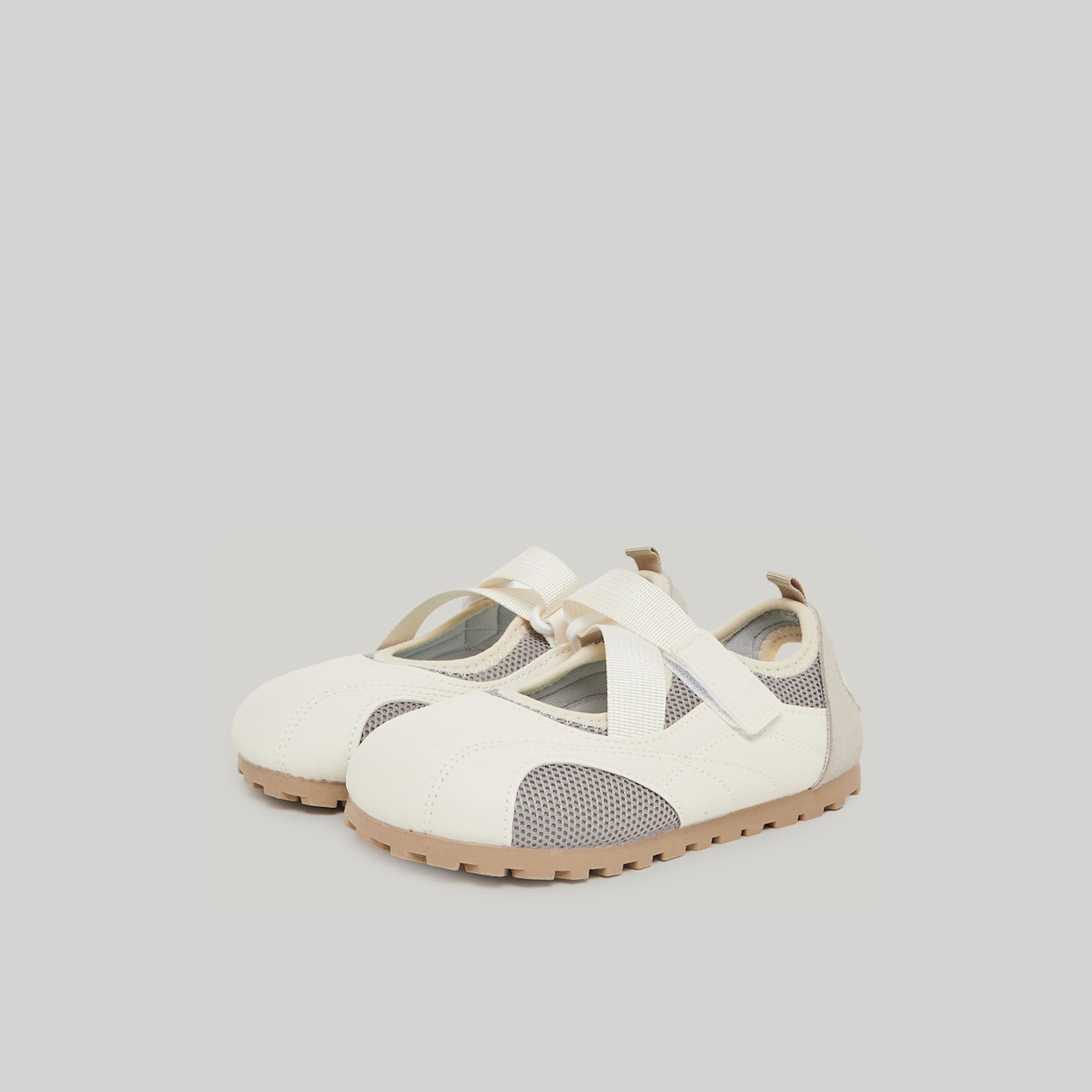 Styli Girls Panelled Ballerinas-girls-shoes-ballerinas-image-1