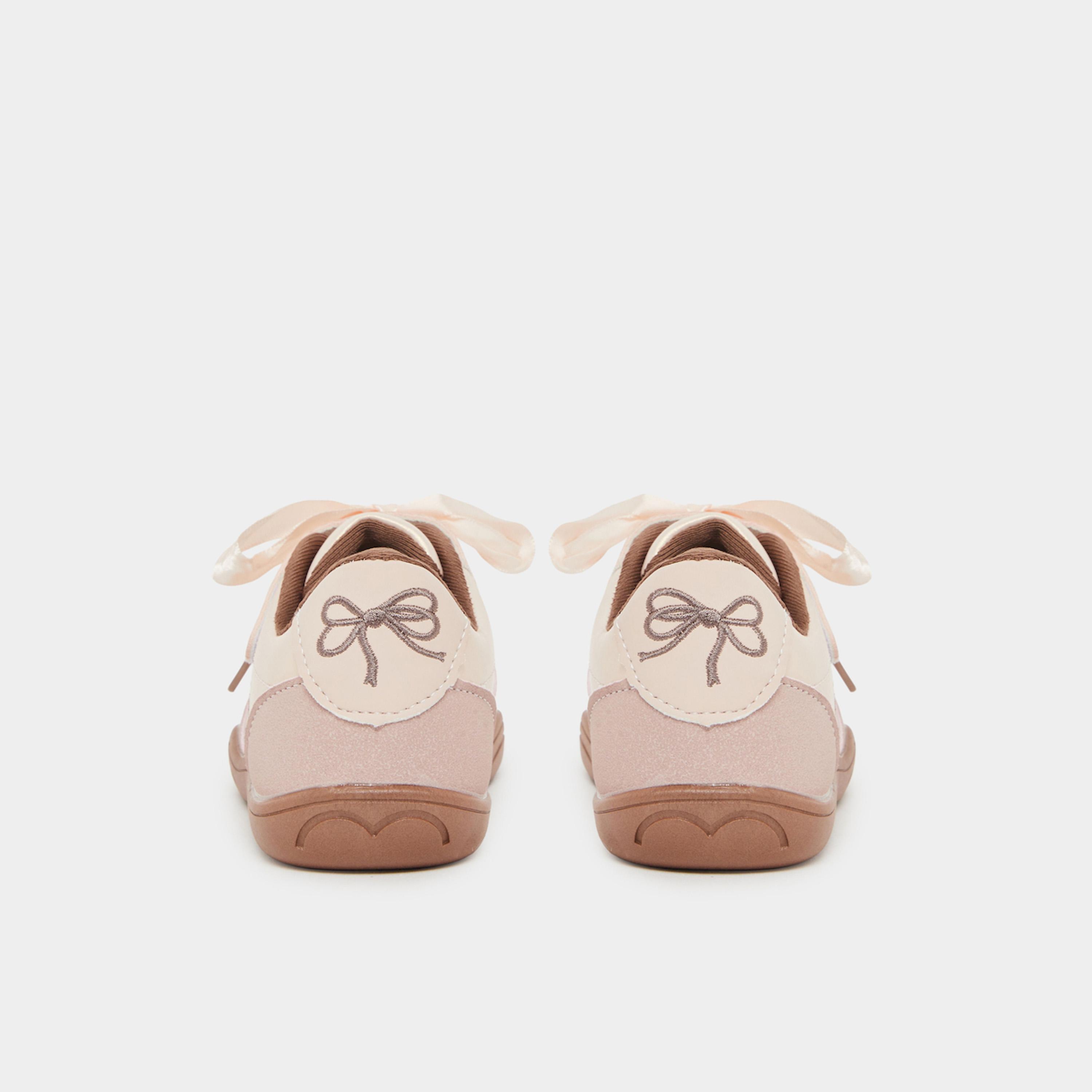 Styli Girls Pink Embroidered Sneakers-girls-shoes-sneakers-image-5