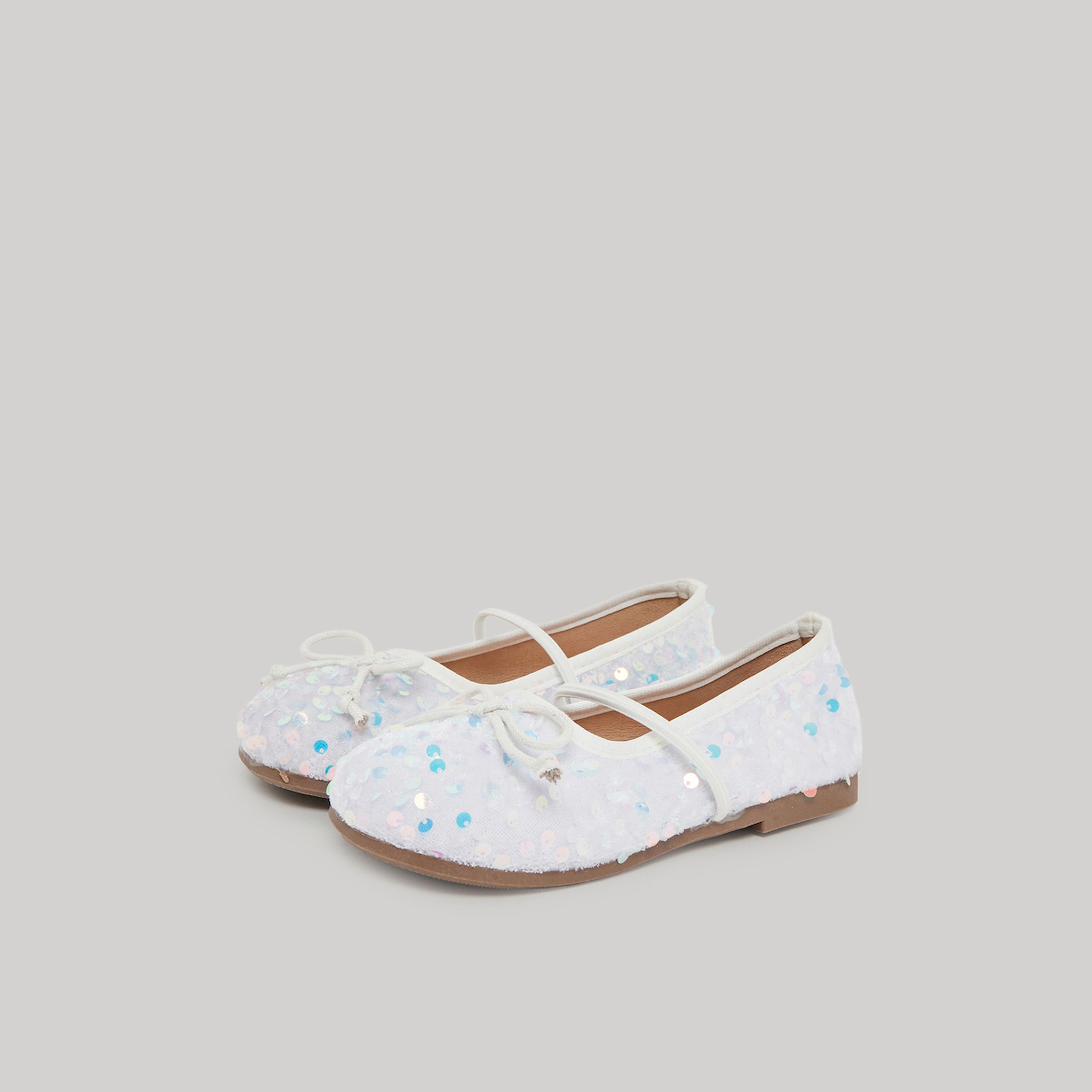 Styli Girls Sequin Ballerinas-girls-shoes-ballerinas-image-1