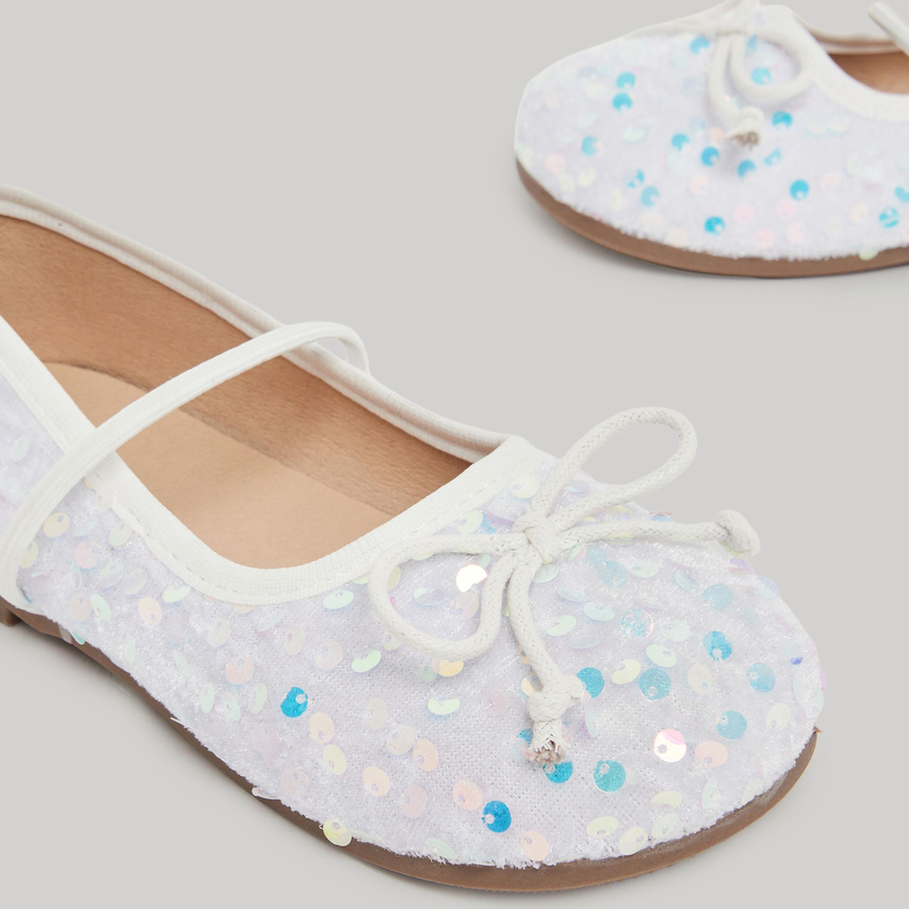 Styli Girls Sequin Ballerinas-girls-shoes-ballerinas-image-3