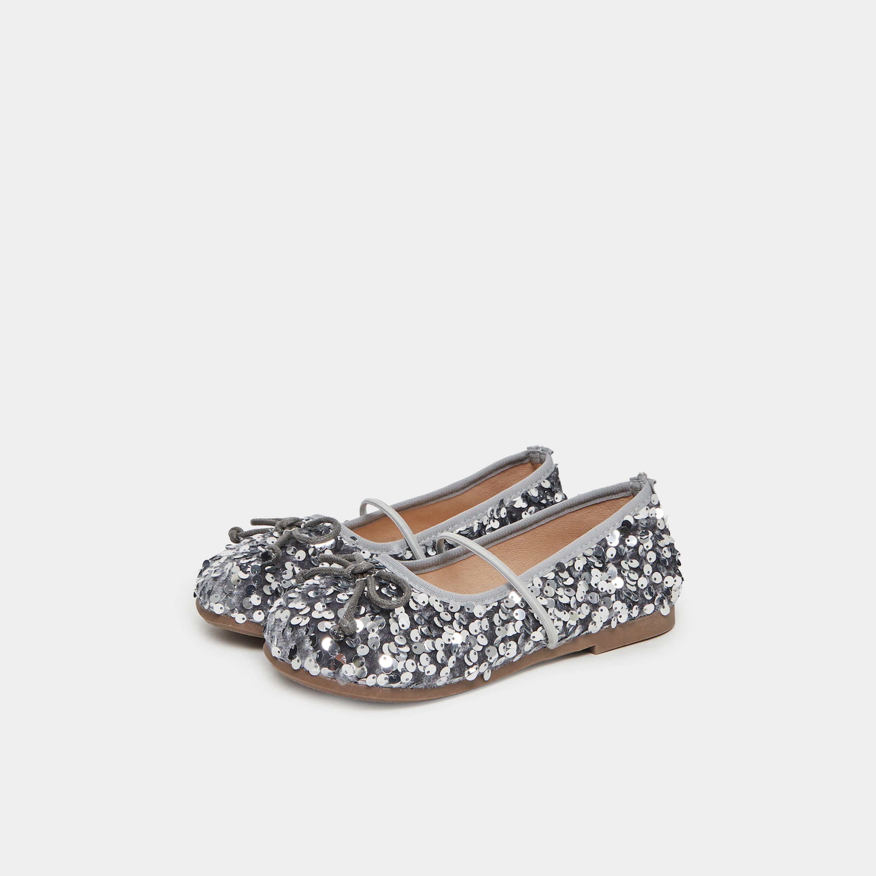 Styli Girls Sequin Flats Ballerina-girls-shoes-ballerinas-image-1