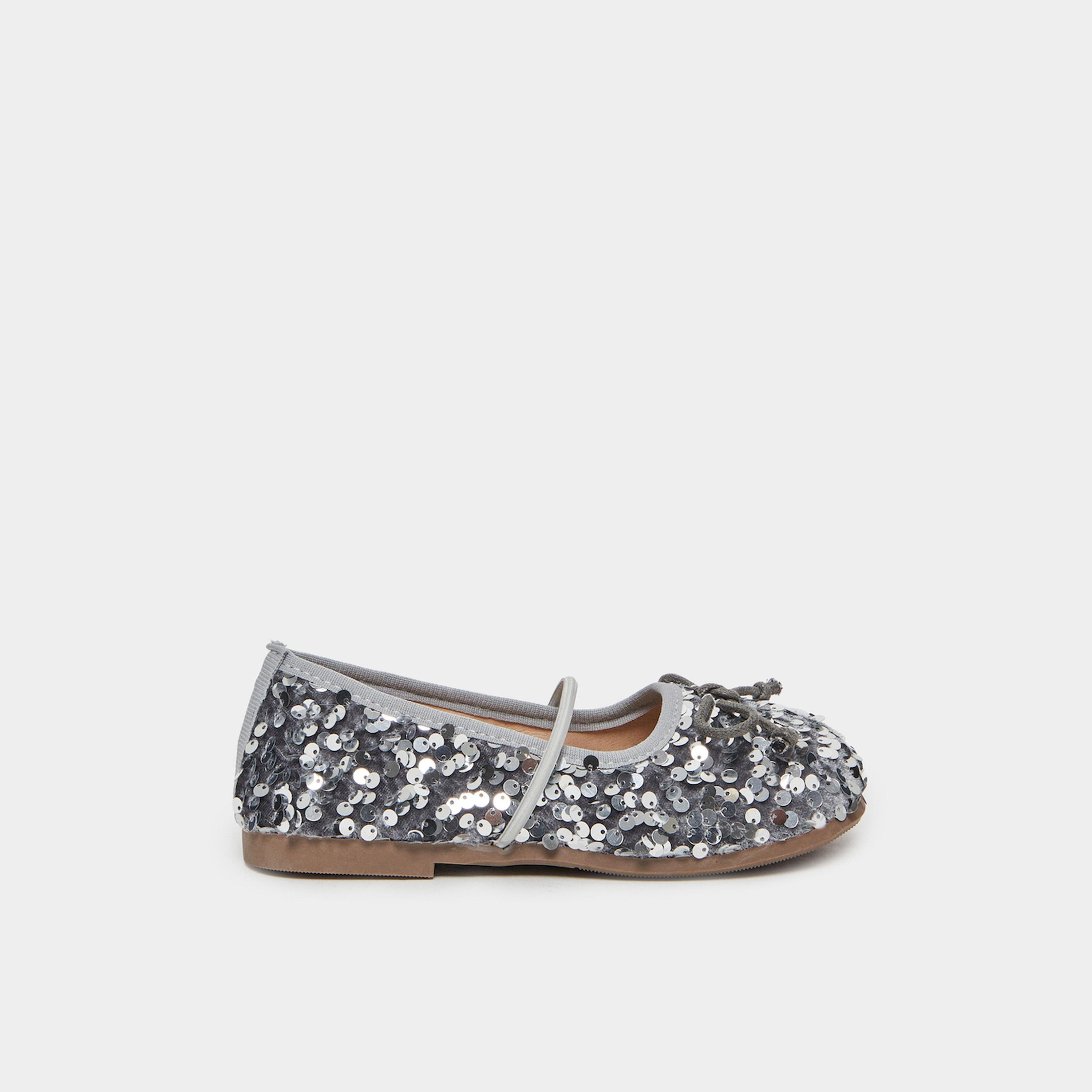 Styli Girls Sequin Flats Ballerina-girls-shoes-ballerinas-image-2