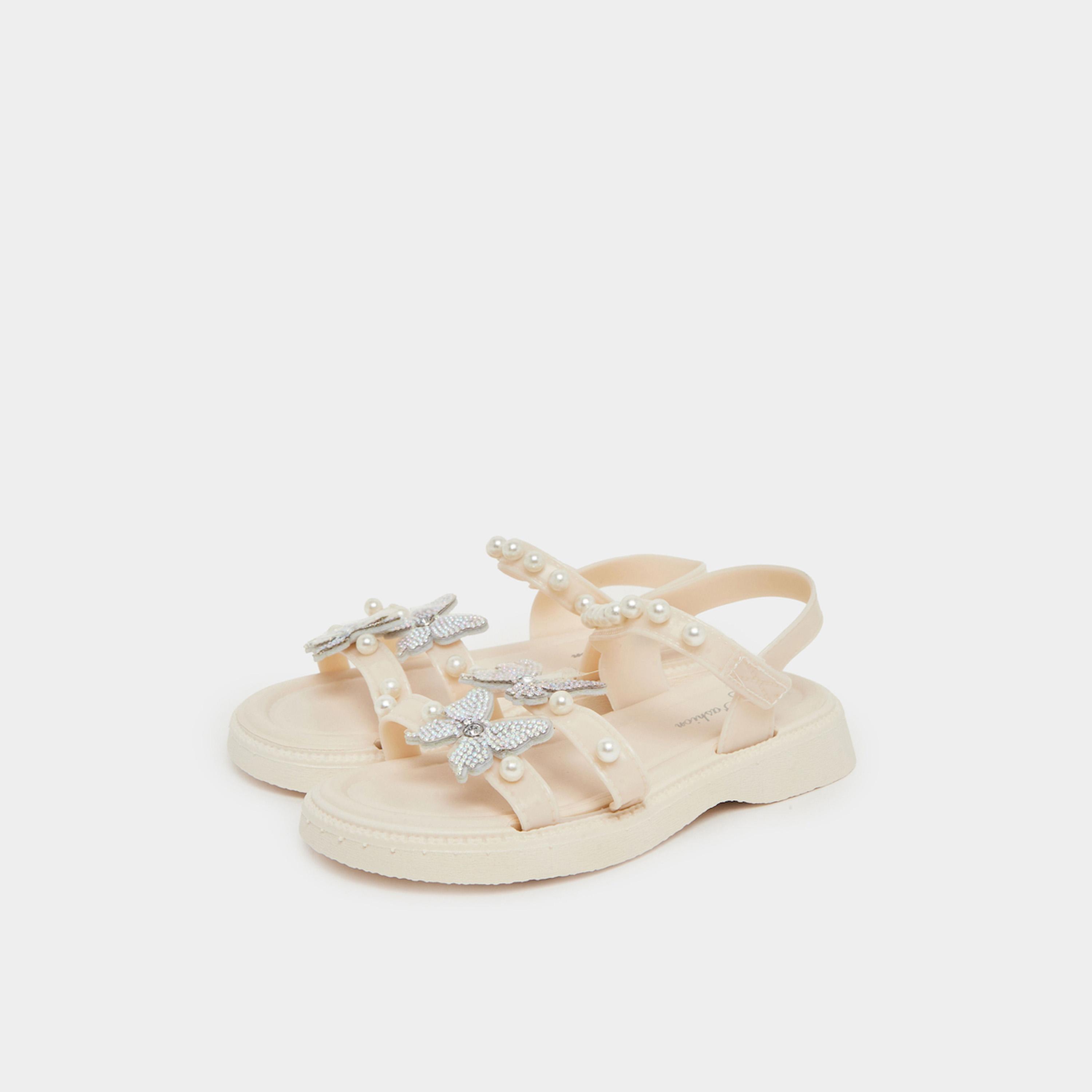 صندل مزين للبنات-girls-shoes-sandals-image-1