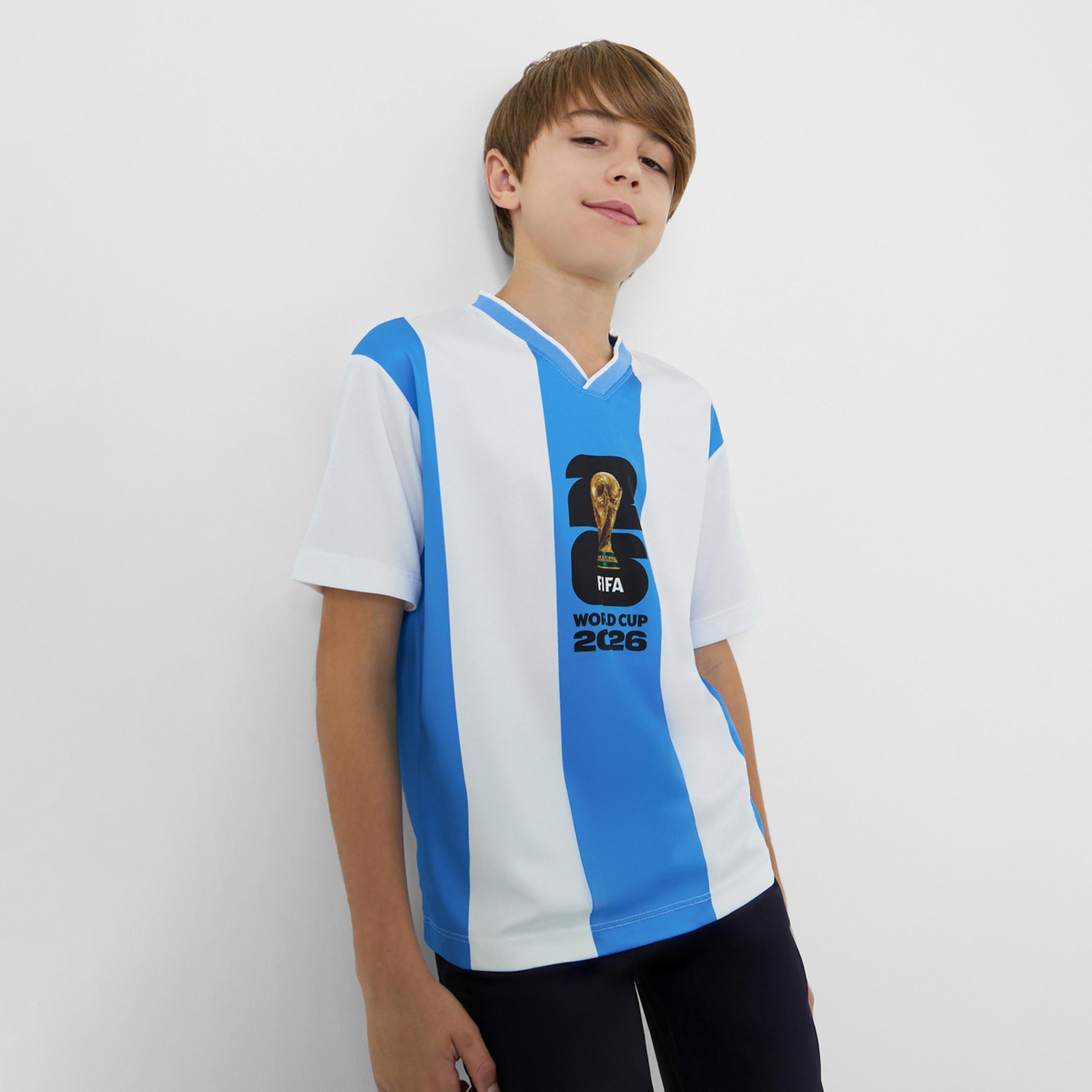 تيشيرت جيرسي منتخب الارجنتين بشعار فيفا-boys-clothing-tshirtsandpolos-image-1