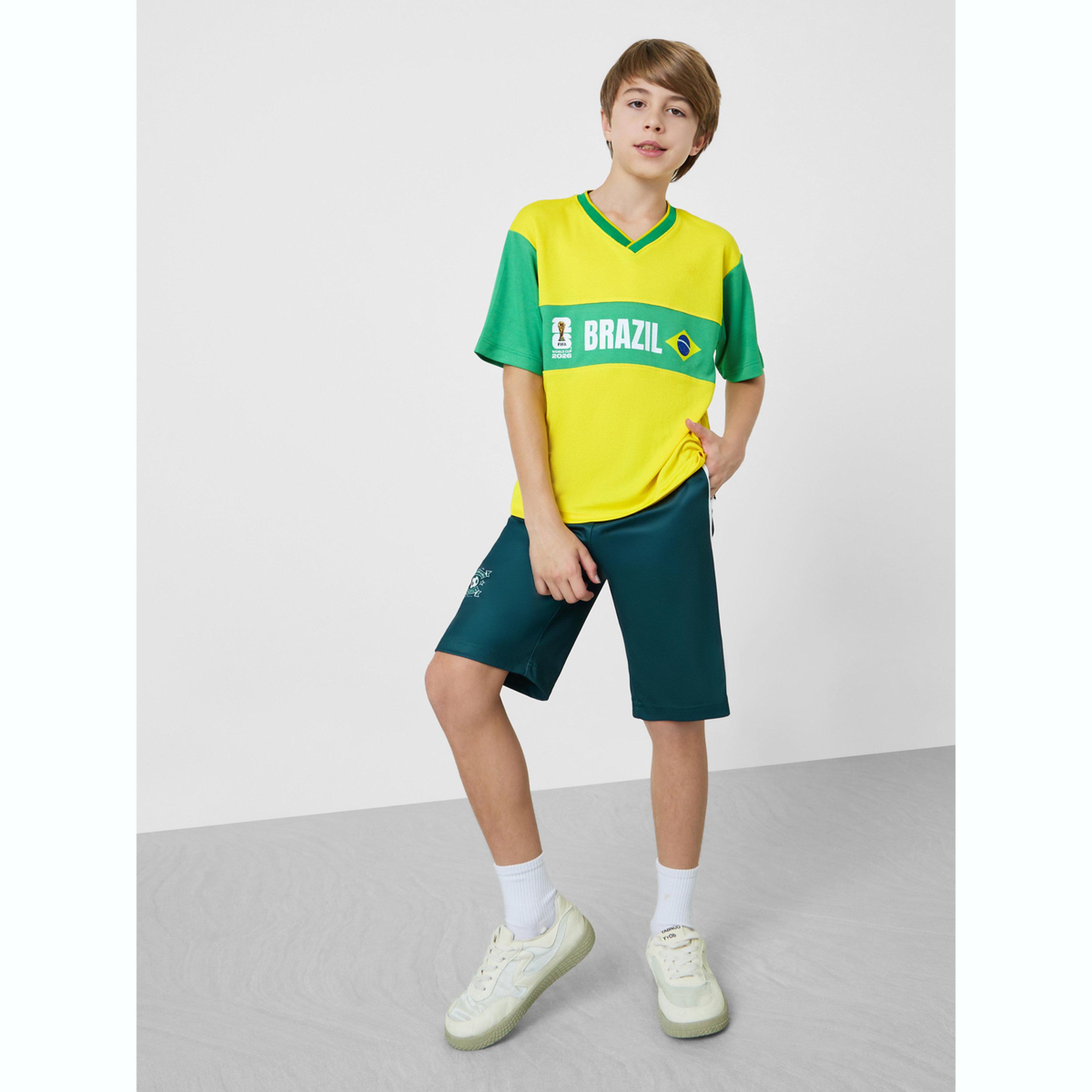 تيشيرت جيرسي منتخب البرازيل بشعار فيفا-boys-clothing-tshirtsandpolos-image-2