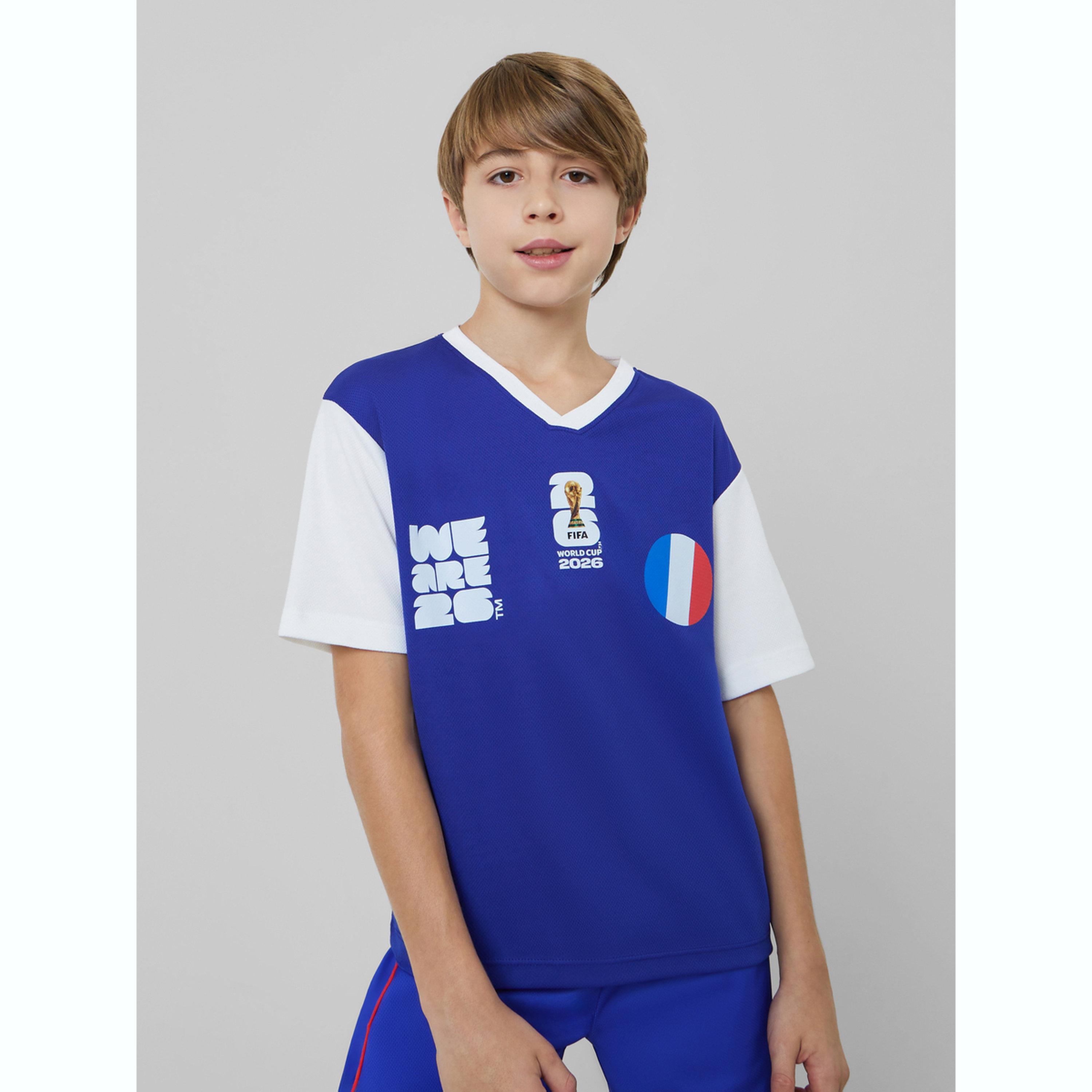 تيشيرت جيرسي منتخب فرنسا بشعار فيفا-boys-clothing-tshirtsandpolos-image-1