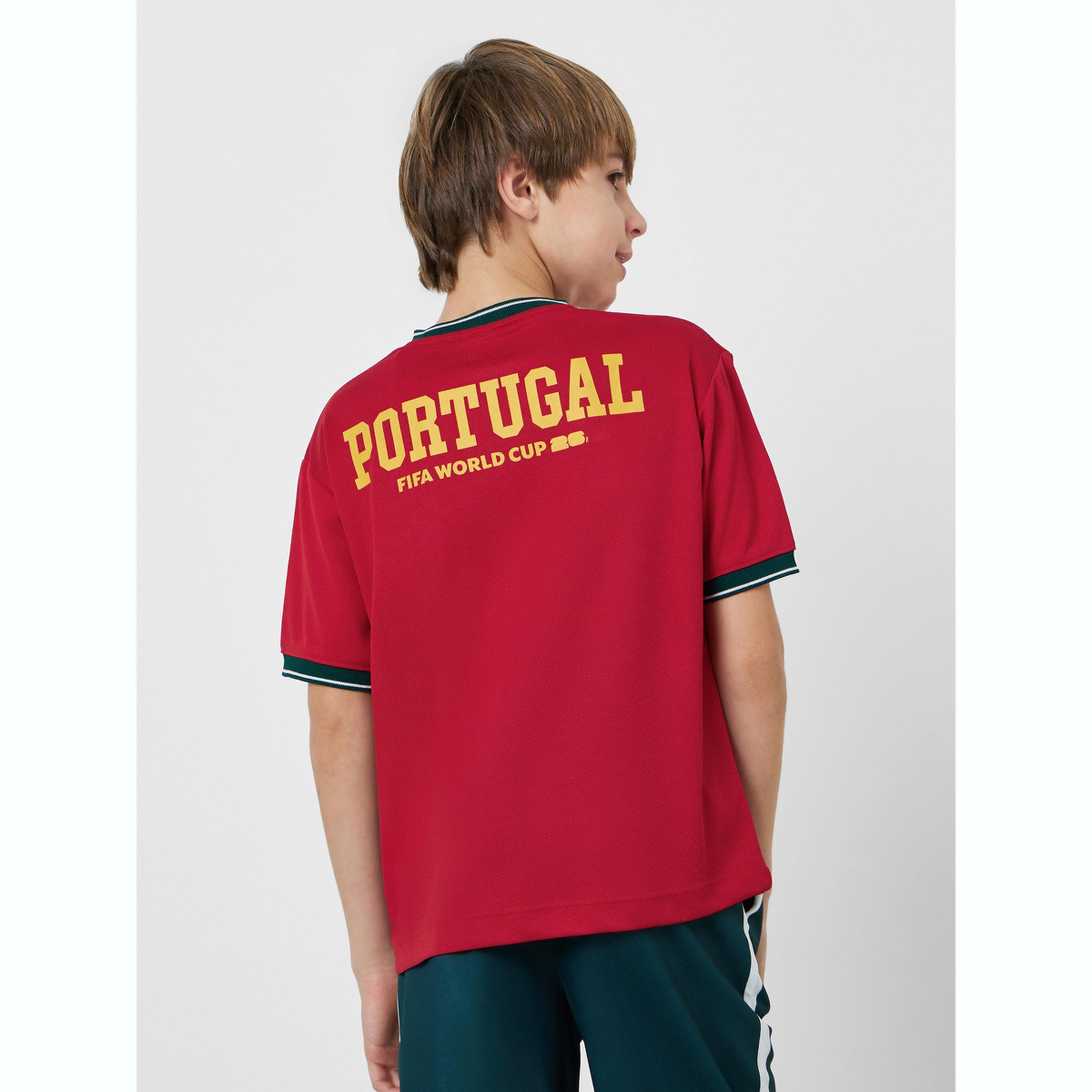 تيشيرت جيرسي منتخب البرتغال بشعار فيفا للأولاد-boys-clothing-tshirtsandpolos-image-4