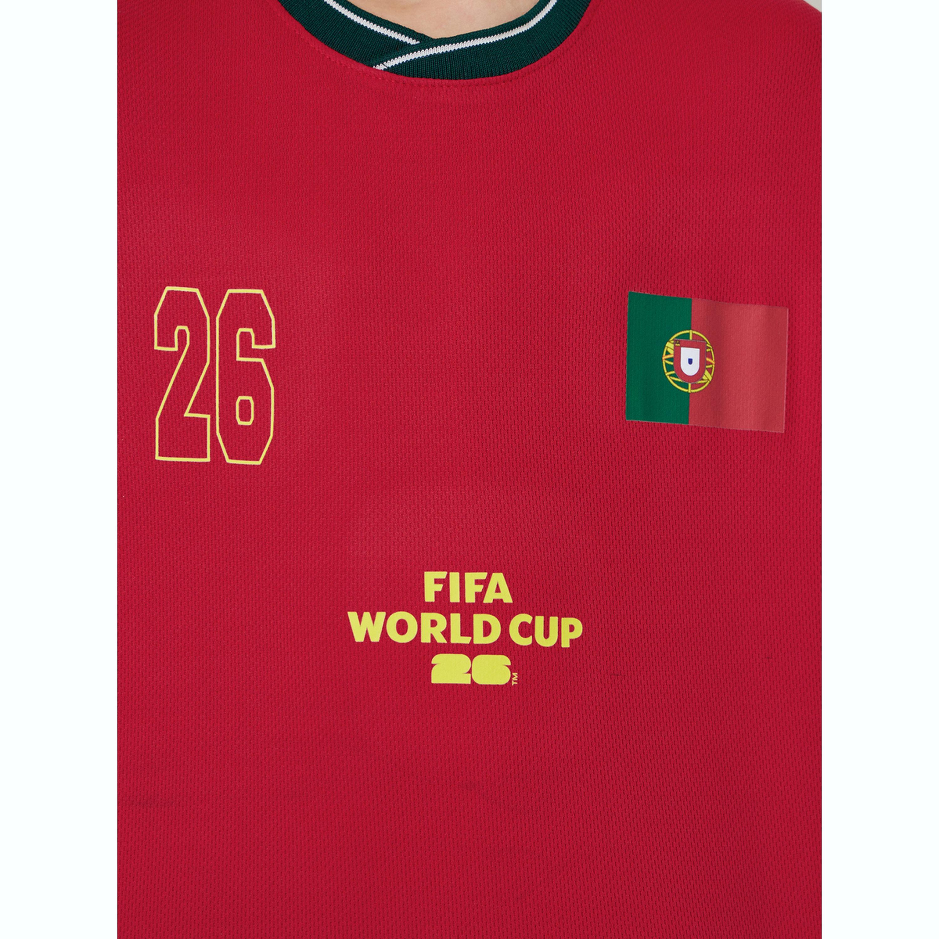 تيشيرت جيرسي منتخب البرتغال بشعار فيفا للأولاد-boys-clothing-tshirtsandpolos-image-5