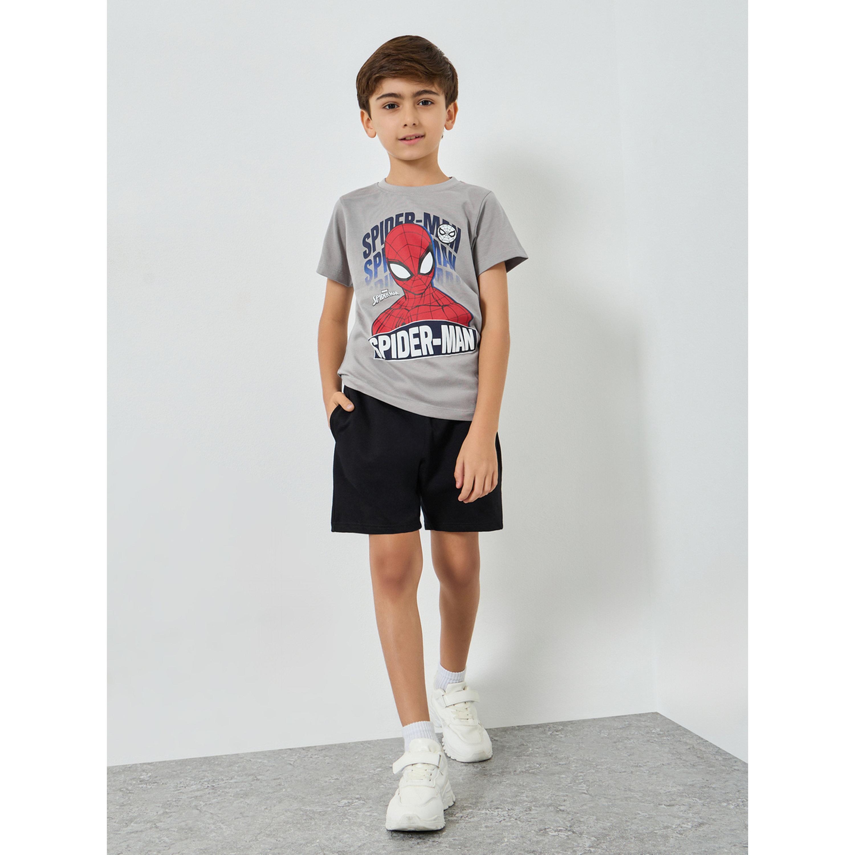 تيشيرت قطن بطبعة سبايدر مان-boys-clothing-tshirtsandpolos-image-2