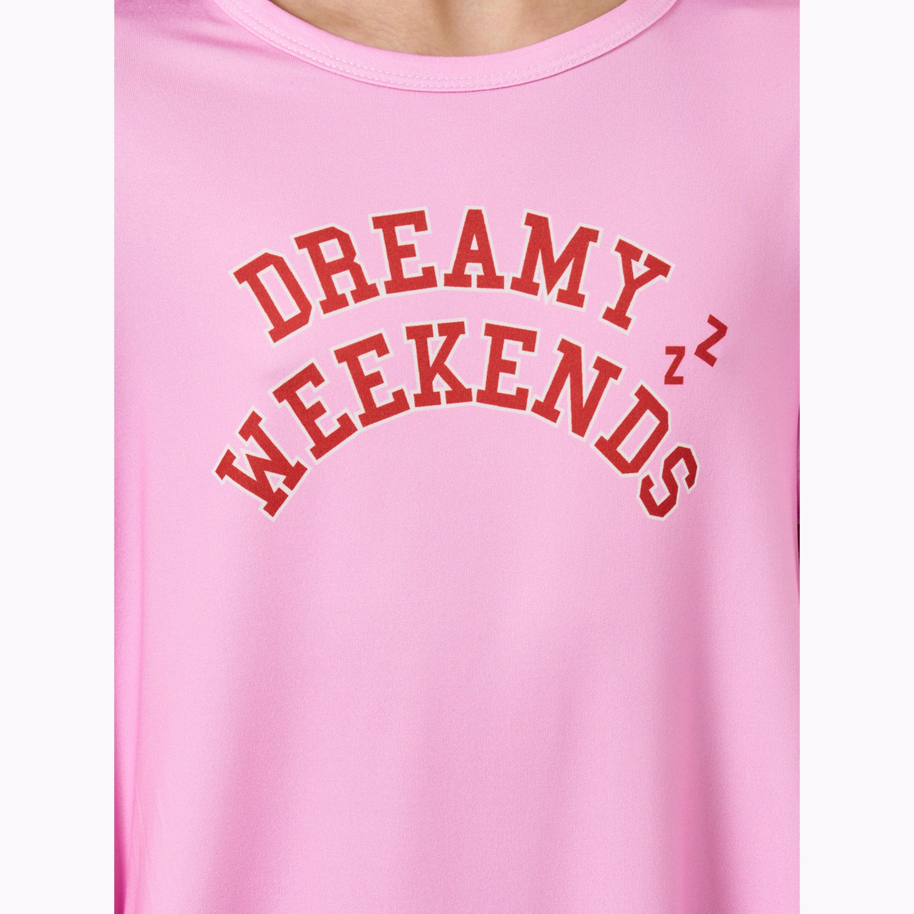 طقم من 2 قميص نوم بطبعات للبنات-girls-clothing-nightwear-image-6