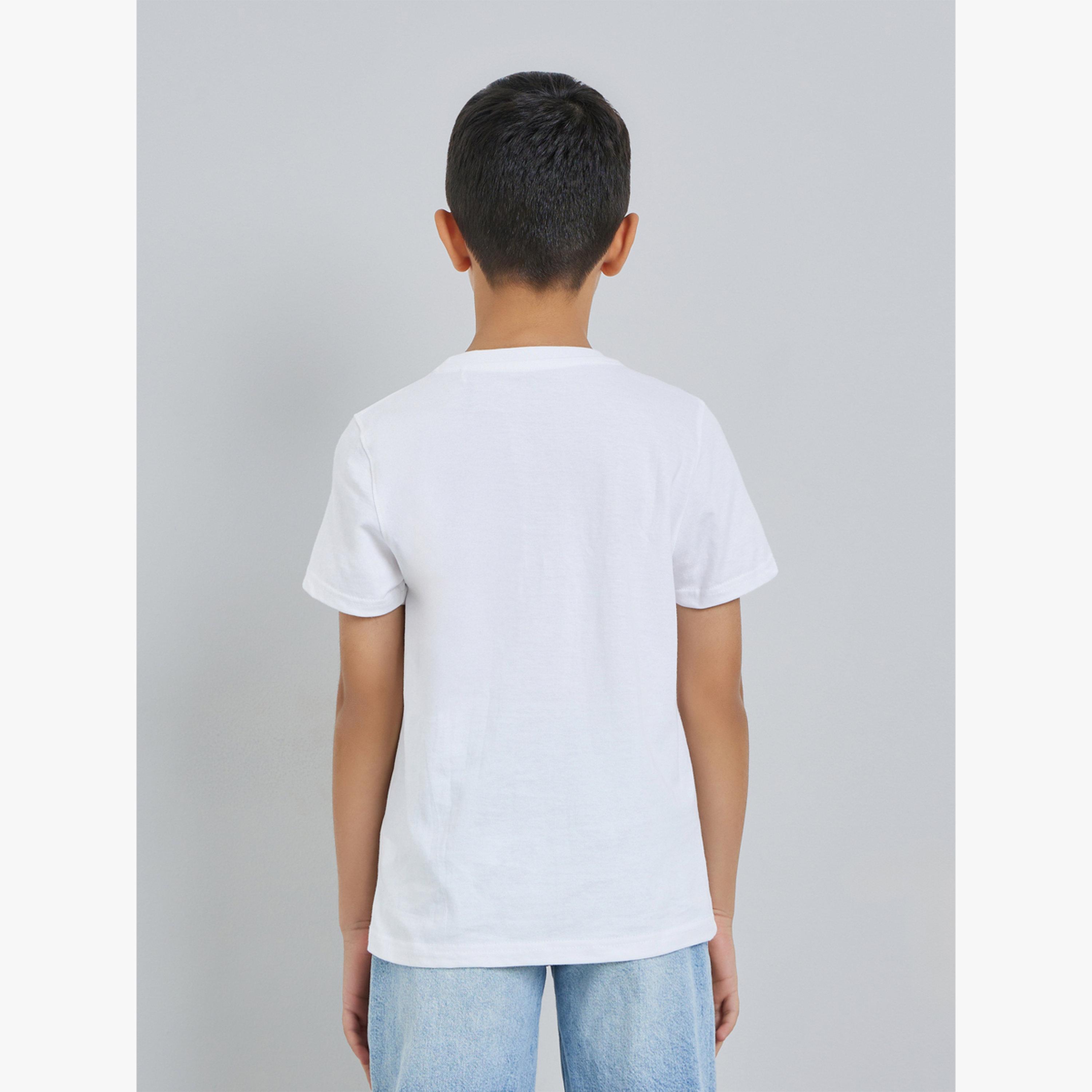 Styli Boys Graphic Print Short Sleeves Cotton T-Shirt-boys-clothing-tshirtsandpolos-image-4