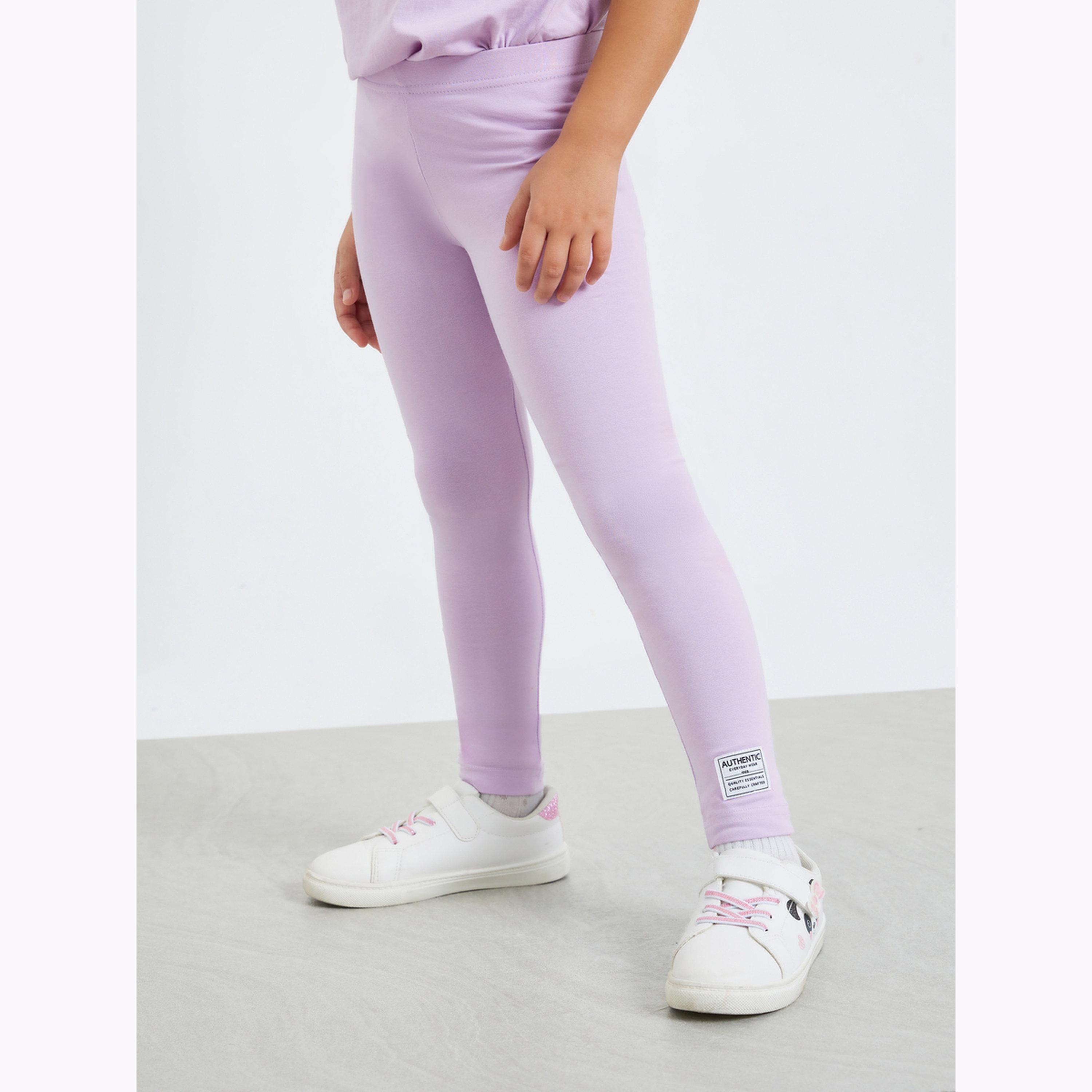 Styli Girls Cotton Oversized T-Shirt and Leggings Set-girls-clothing-setsandcoords-image-5