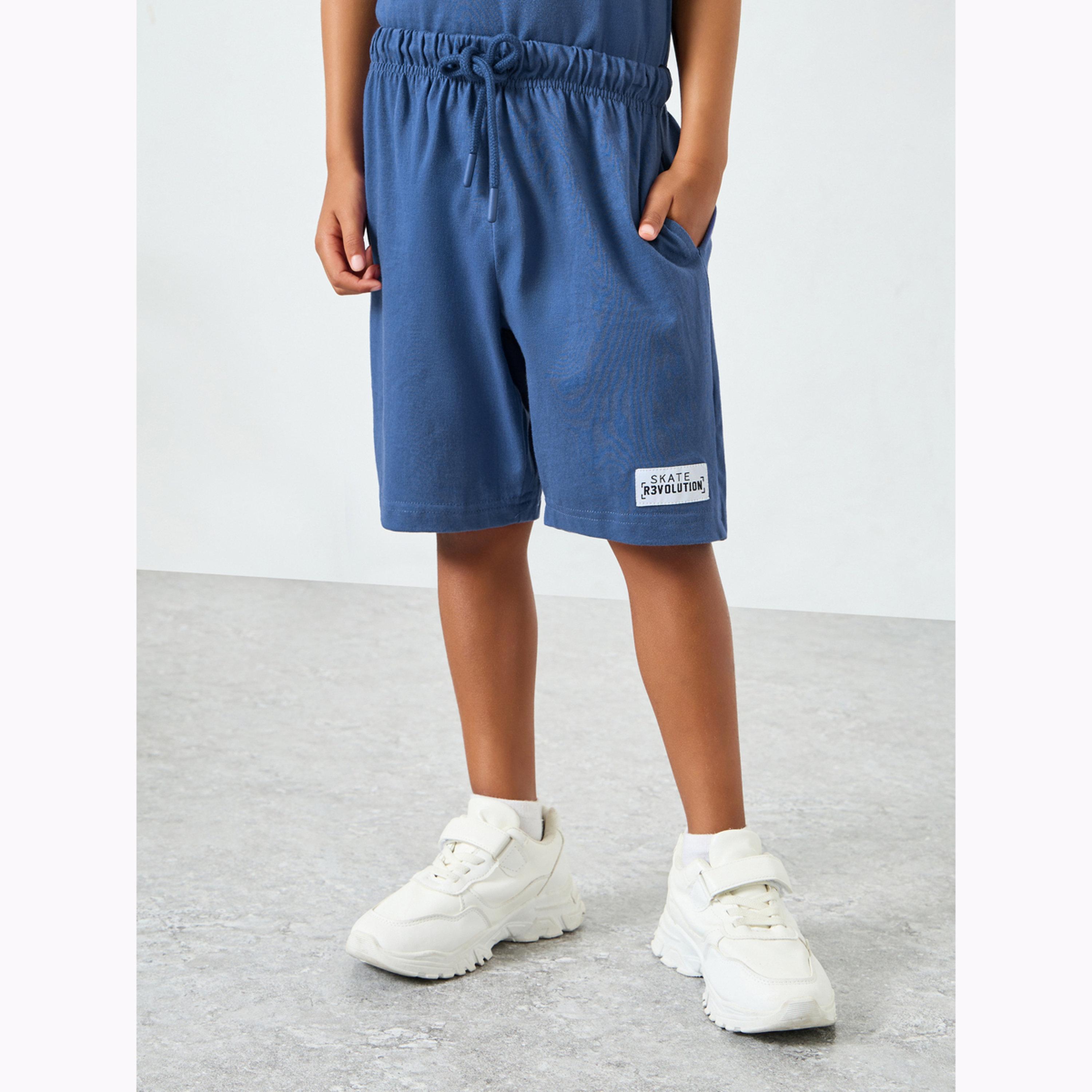 Styli Boys Printed Oversized T-Shirt and Shorts Set-boys-clothing-setsandcoords-image-4