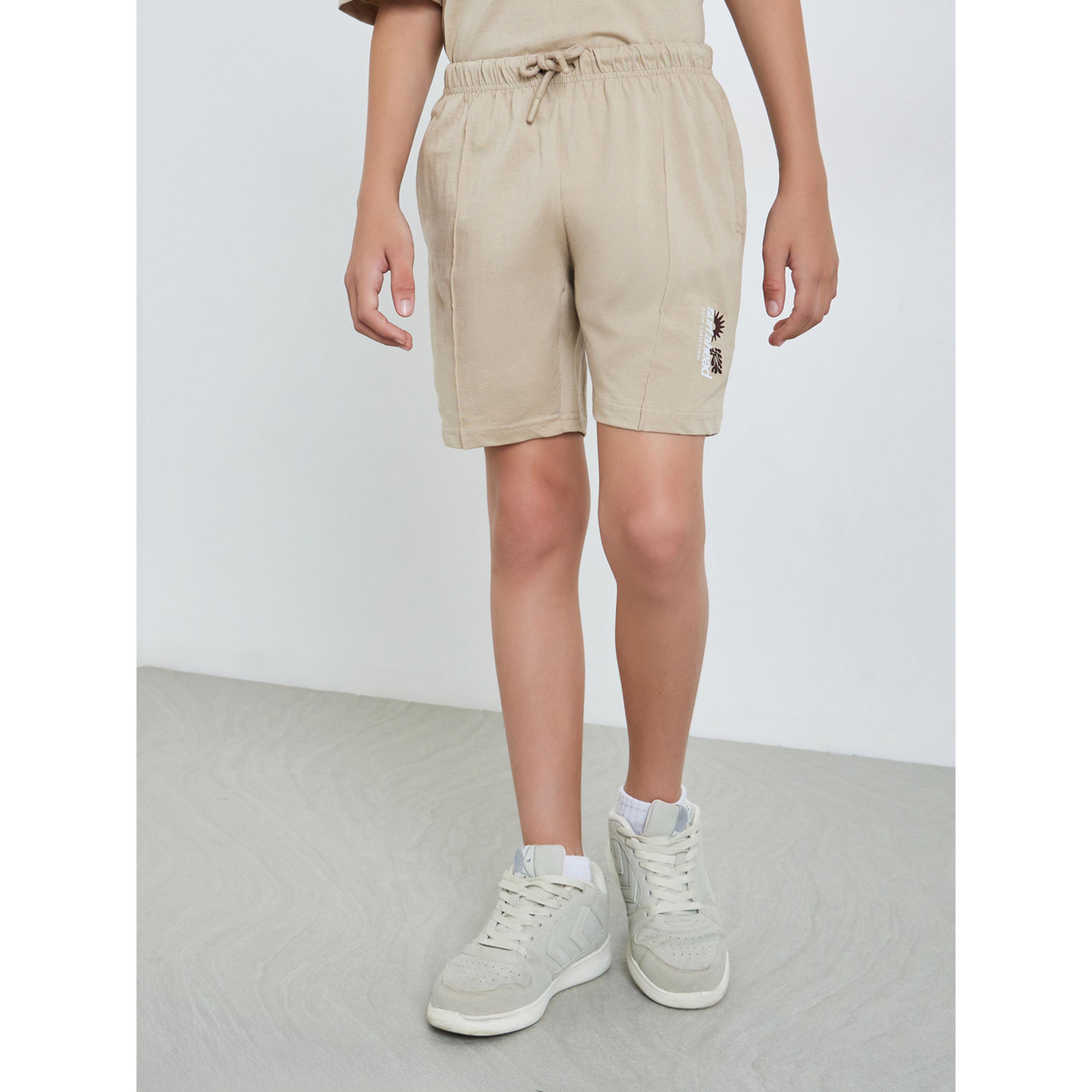 مجموعة من شورت وتيشيرت قصة كبيرة للأولاد بطبعة جرافيك-boys-clothing-setsandcoords-image-4