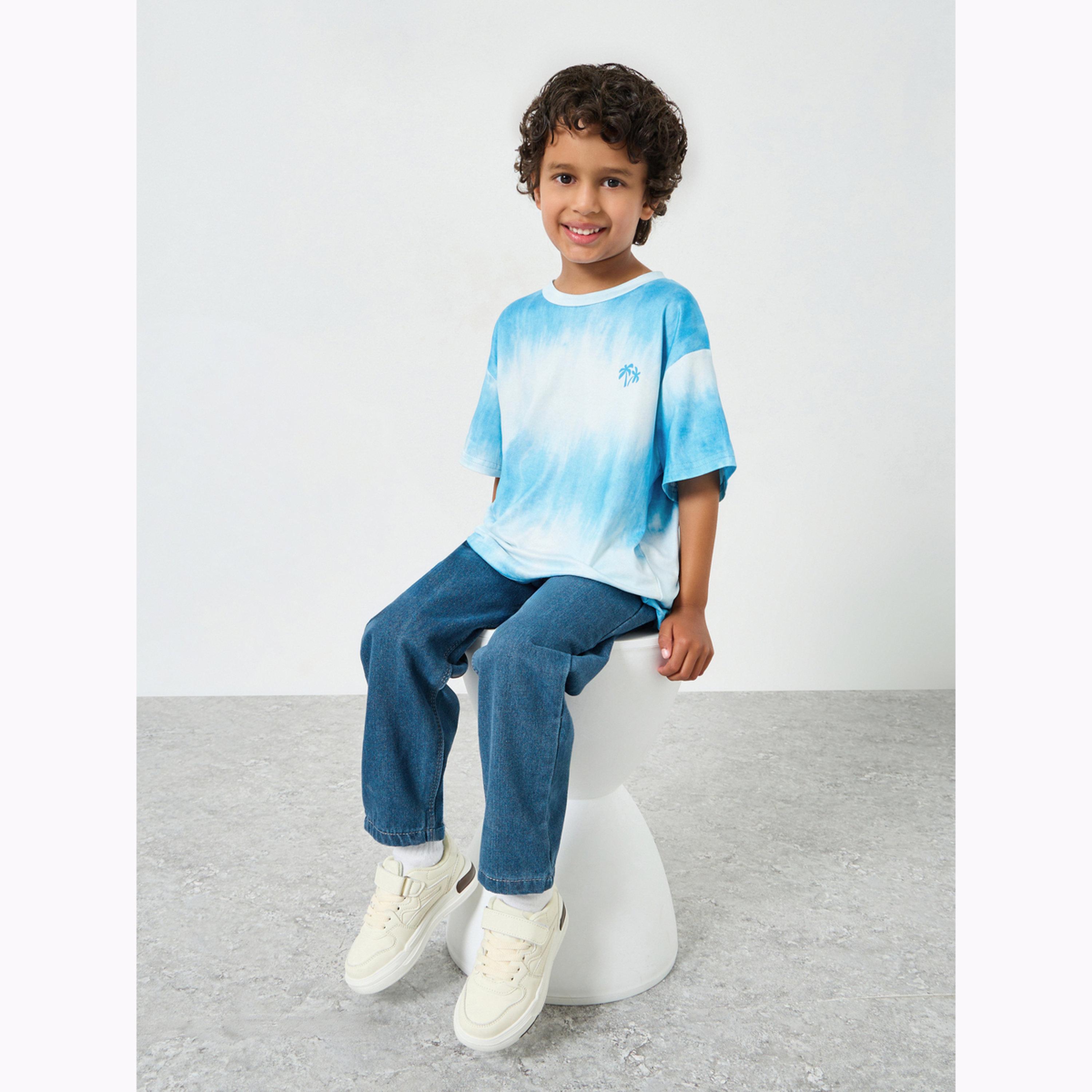 Styli Boys Tie and Dye Print Oversized T-Shirt-boys-clothing-tshirtsandpolos-image-2